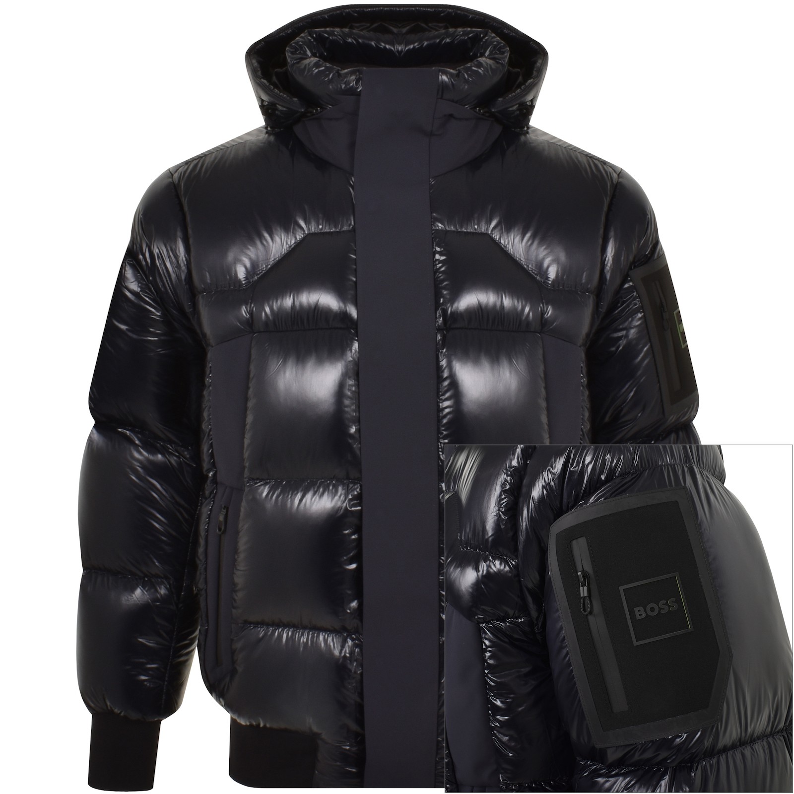Boss Athleisure Boss J Ronnie Jacket Navy In Navy