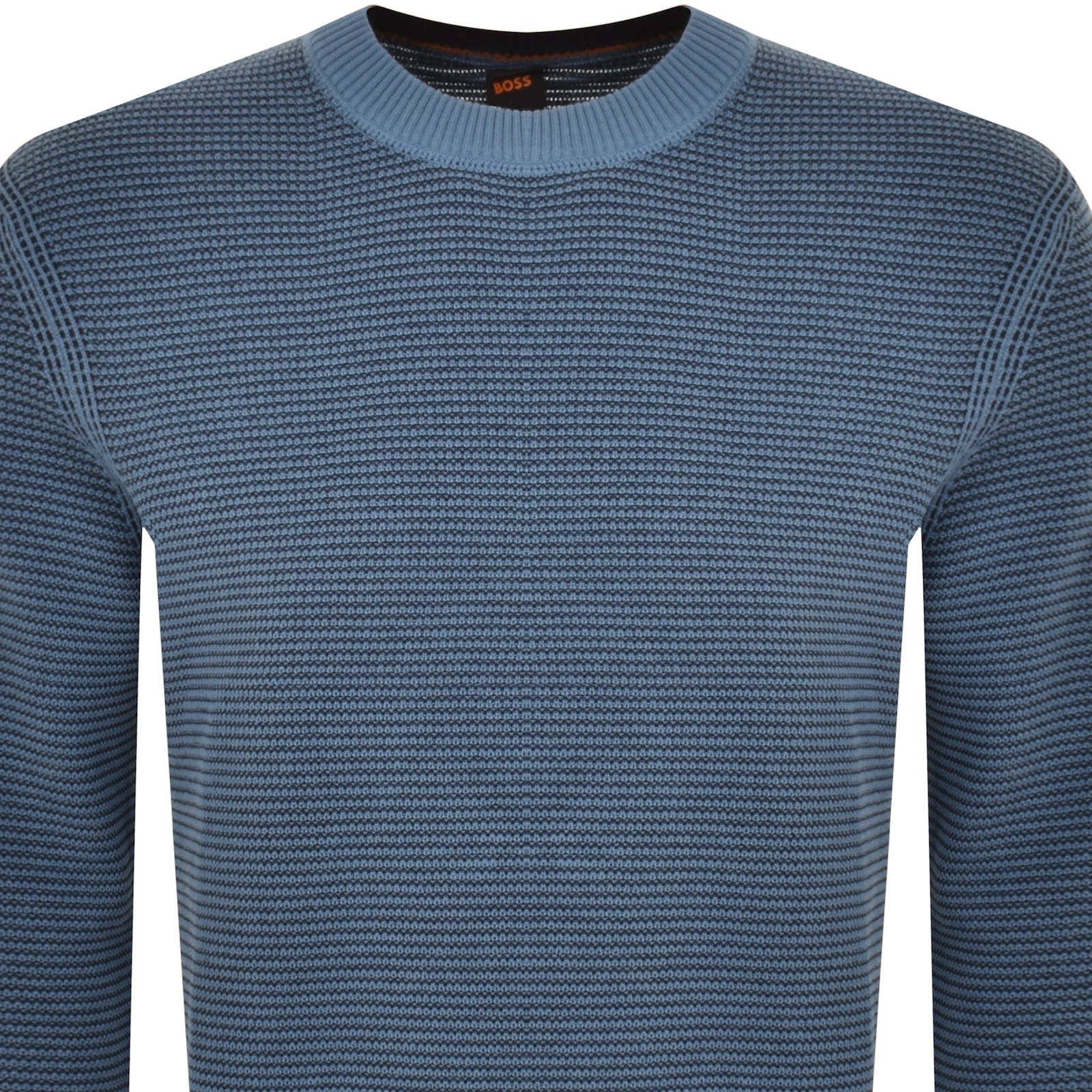 Shop Boss Casual Boss Amercury Knit Jumper Blue