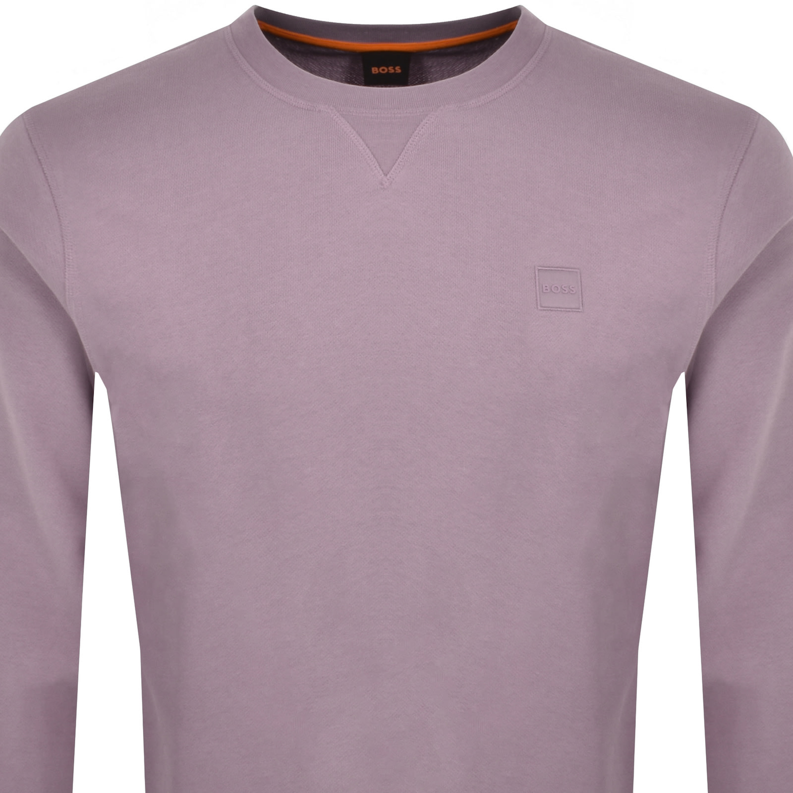 BOSS CASUAL BOSS WESTART SWEATSHIRT PURPLE 