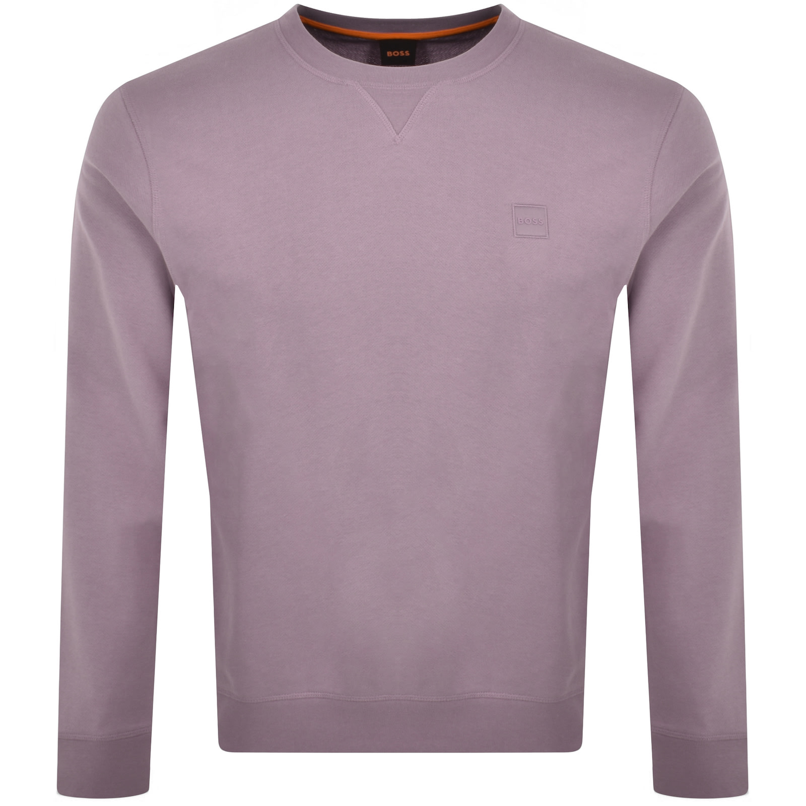 BOSS CASUAL BOSS WESTART SWEATSHIRT PURPLE 