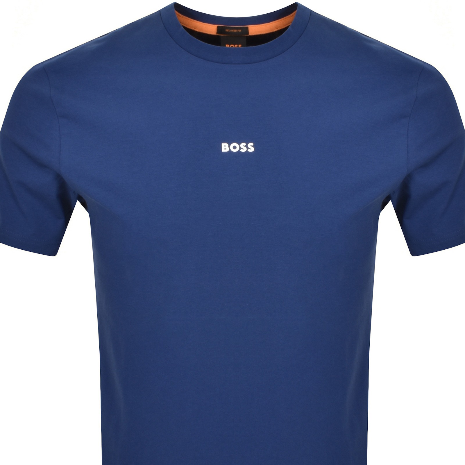 Shop Boss Casual Boss Tchup Logo T Shirt Blue