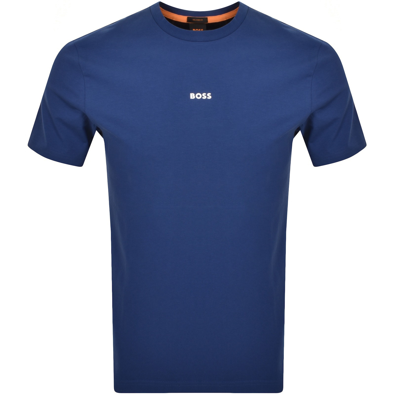 Shop Boss Casual Boss Tchup Logo T Shirt Blue