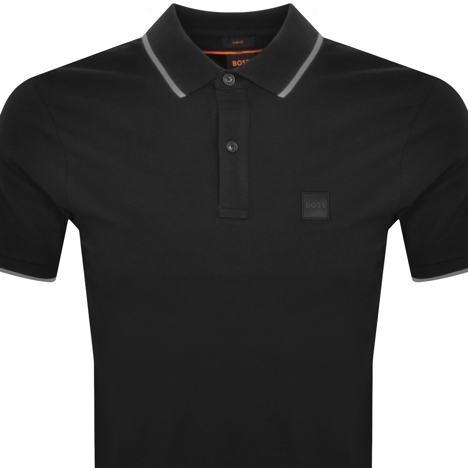 Shop Boss Casual Boss Passertip Polo T Shirt Black