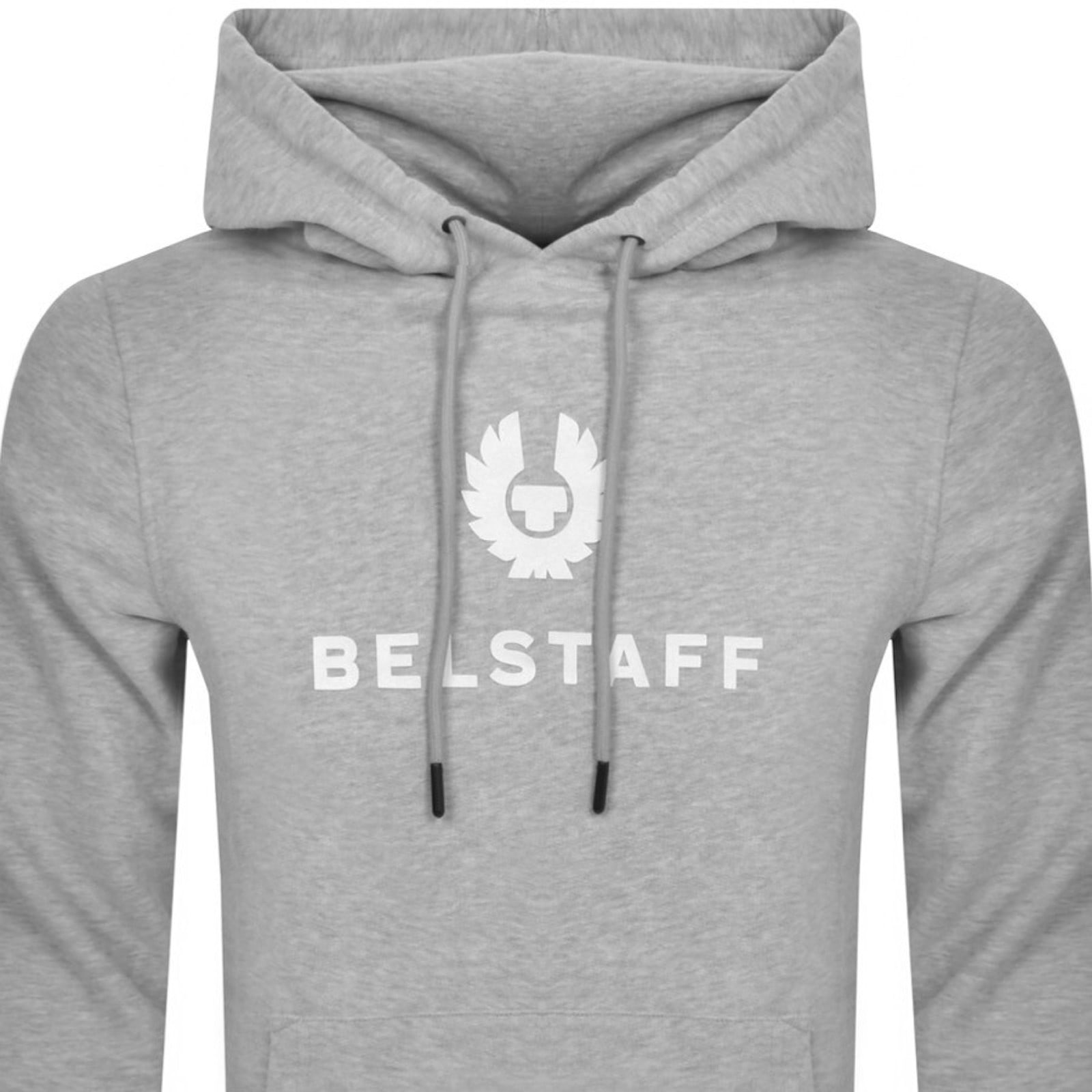 Shop Belstaff Signature Hoodie Grey