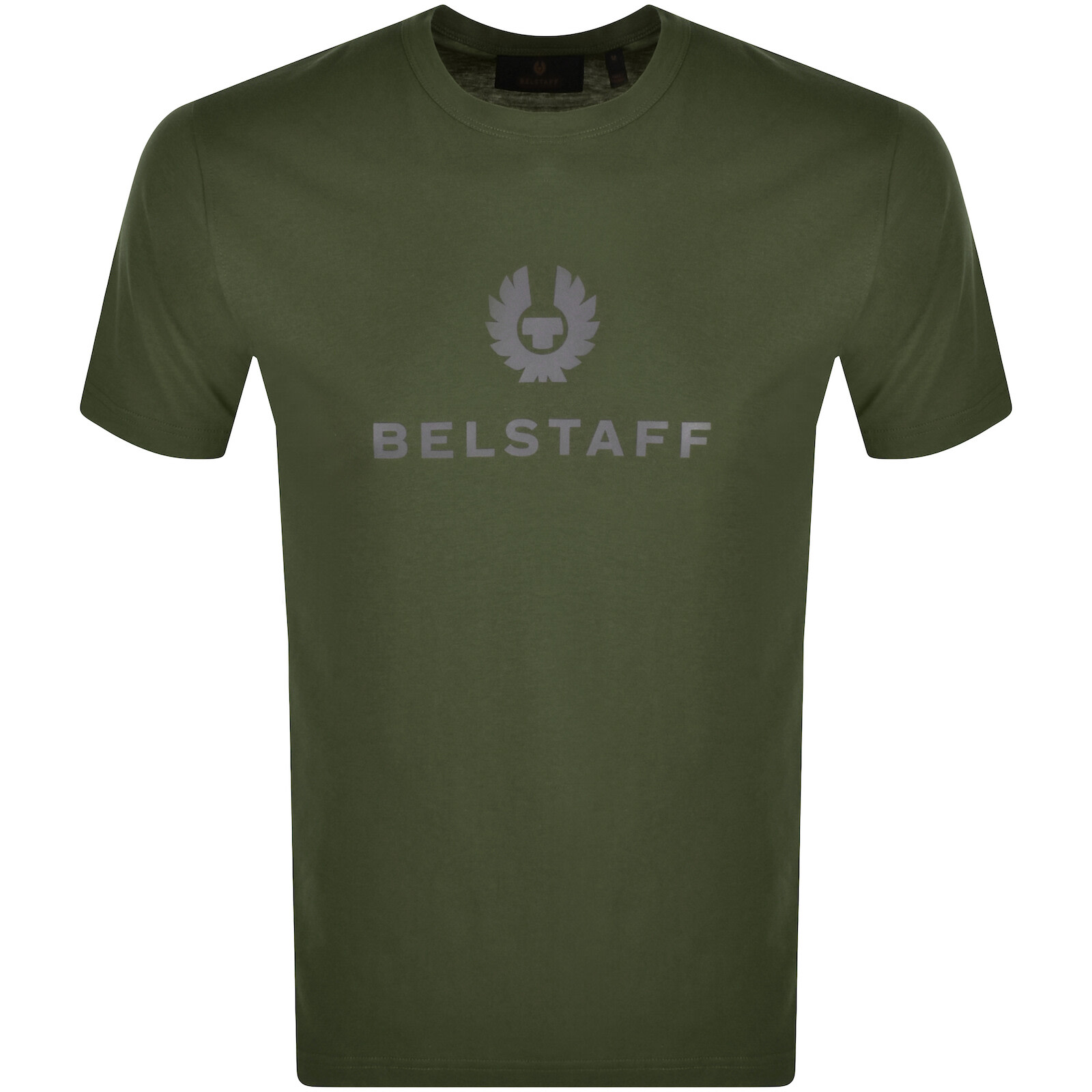 Shop Belstaff Featherweight Signature T Shirt Green