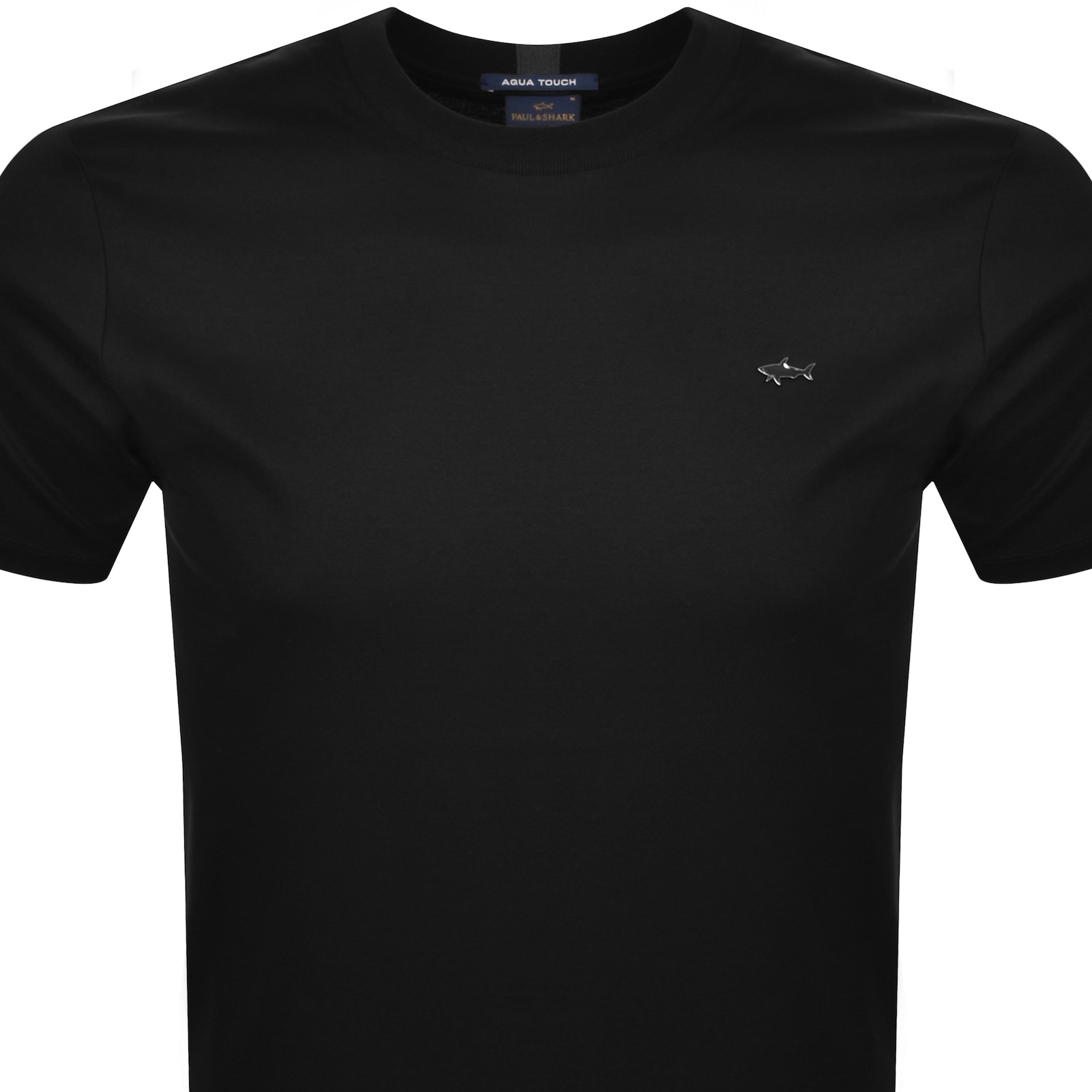 Shop Paul &amp; Shark Paul And Shark Aqua Interlock T Shirt Black