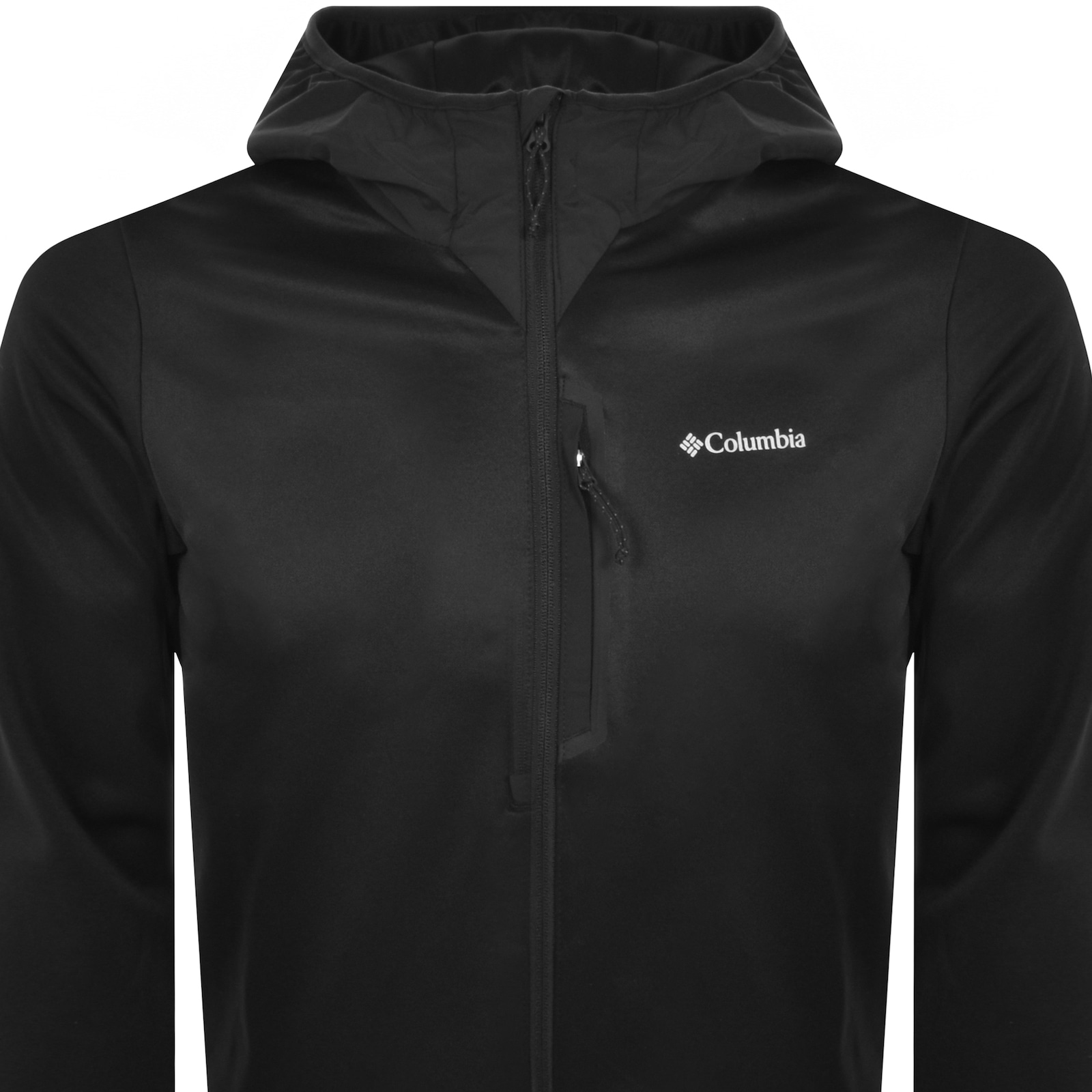 Shop Columbia Tech Fleece Full Zip Hoodie Black