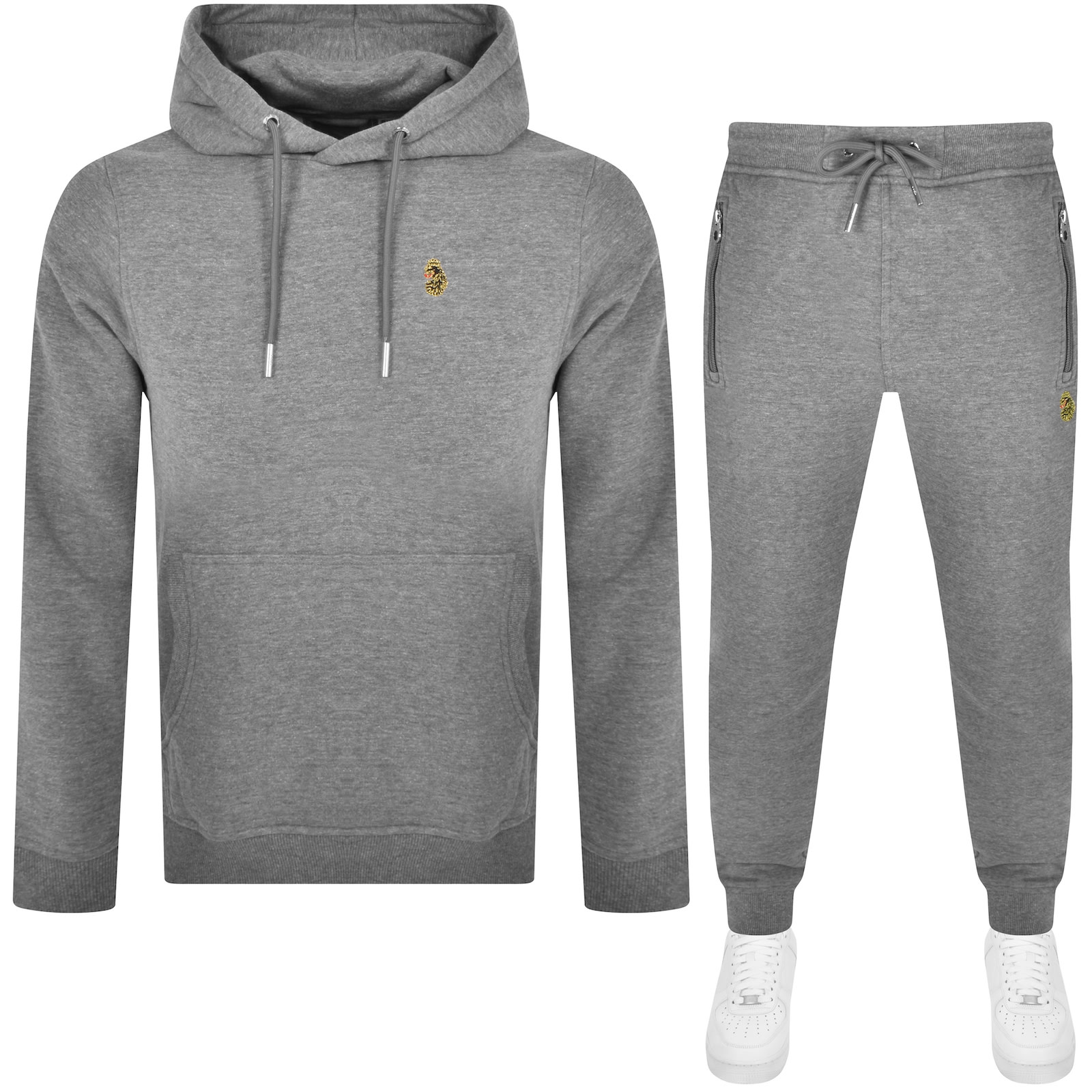 Shop Luke 1977 Los Angeles Rome Tracksuit Grey