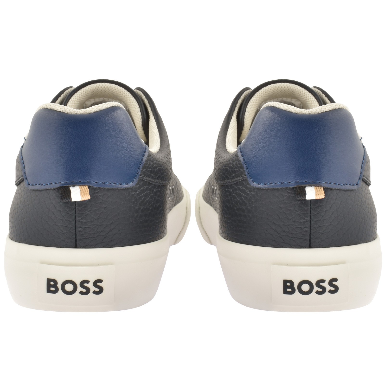 Shop Boss Business Boss Aiden Tennis Trainers Navy