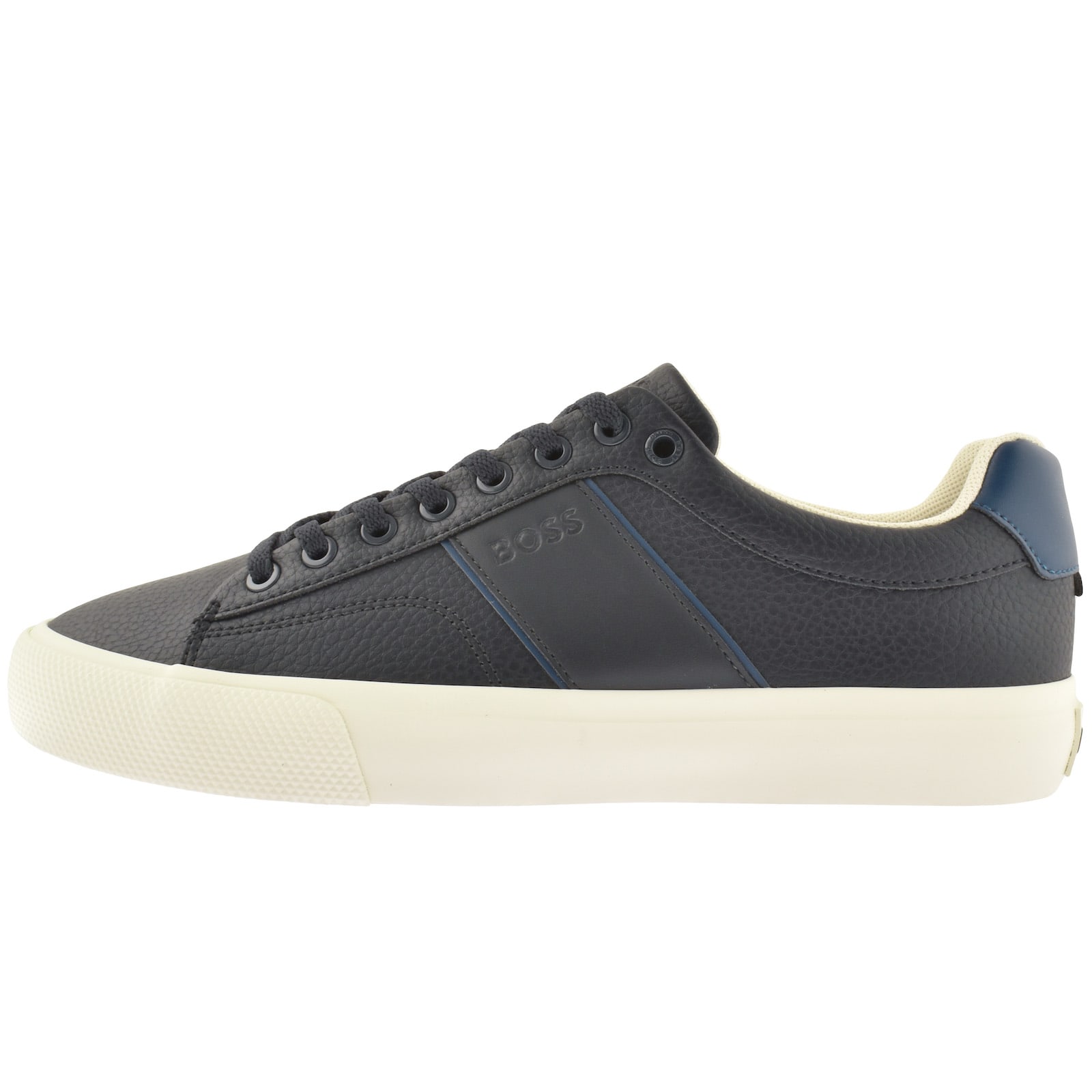 Boss Business Boss Aiden Tennis Trainers Navy In Blue