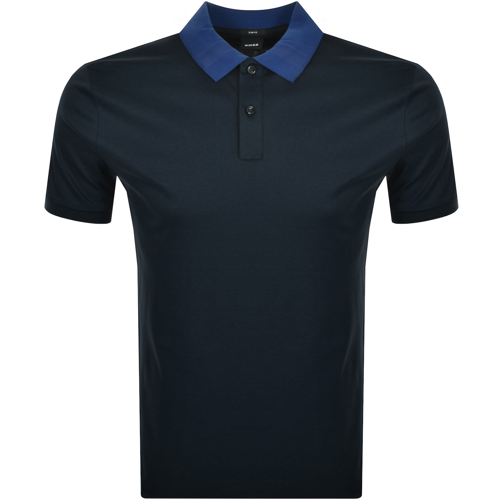 BOSS BUSINESS BOSS PHILLIPSON 117 POLO T SHIRT NAVY 