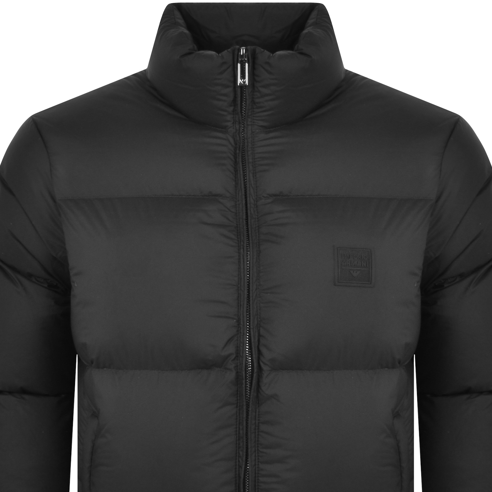 Armani Collezioni Emporio Armani Padded Jacket Black In Black