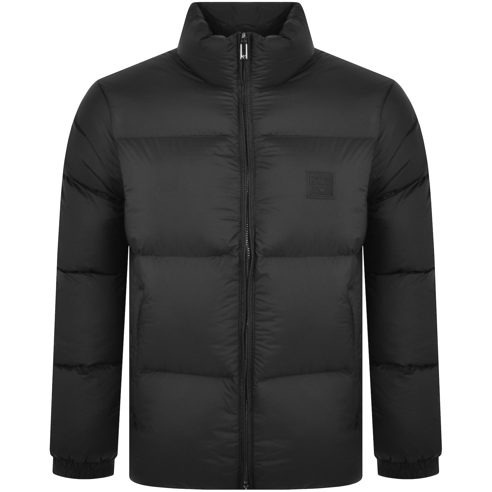 Armani Collezioni Emporio Armani Padded Jacket Black In Black