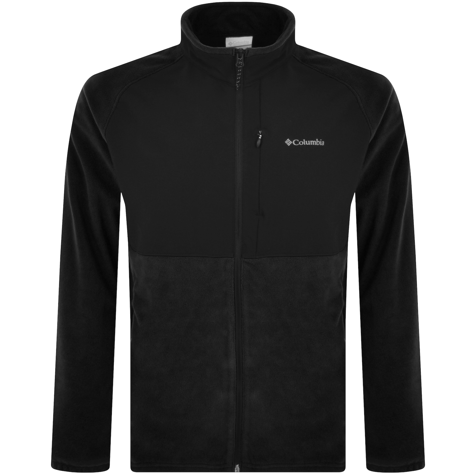 COLUMBIA COLUMBIA FLEECE FULL ZIP SWEATSHIRT BLACK