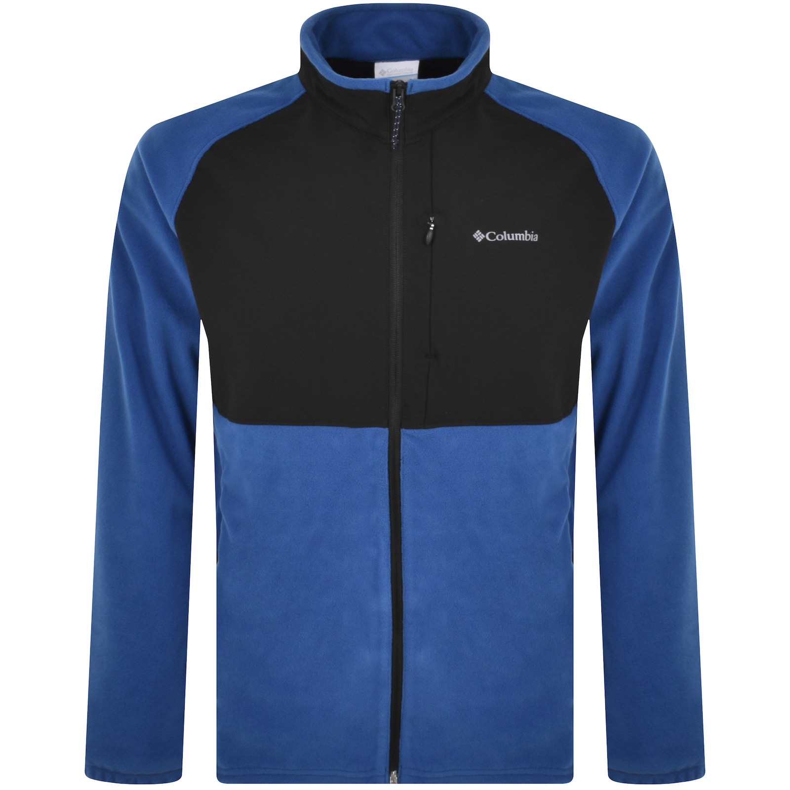 Shop Columbia Fleece Full Zip Sweatshirt Blue