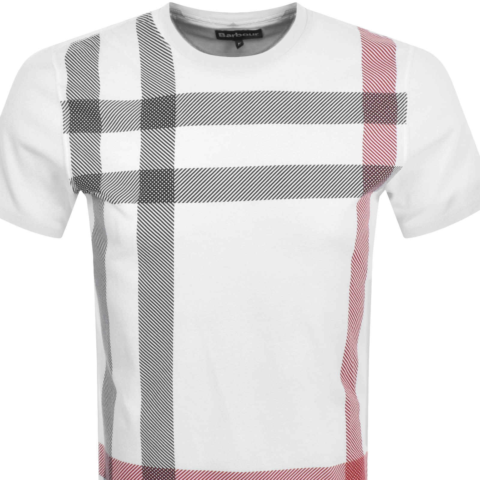 Shop Barbour Blaine T Shirt White