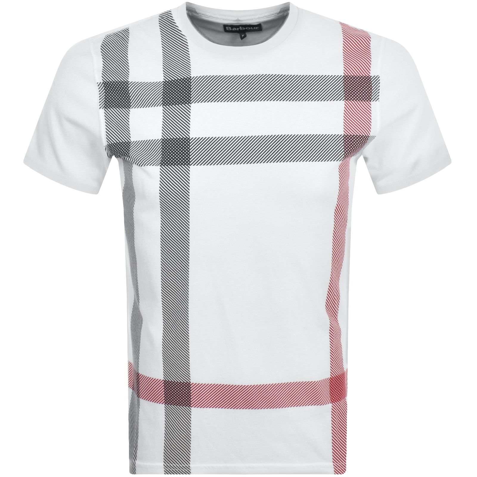 Shop Barbour Blaine T Shirt White