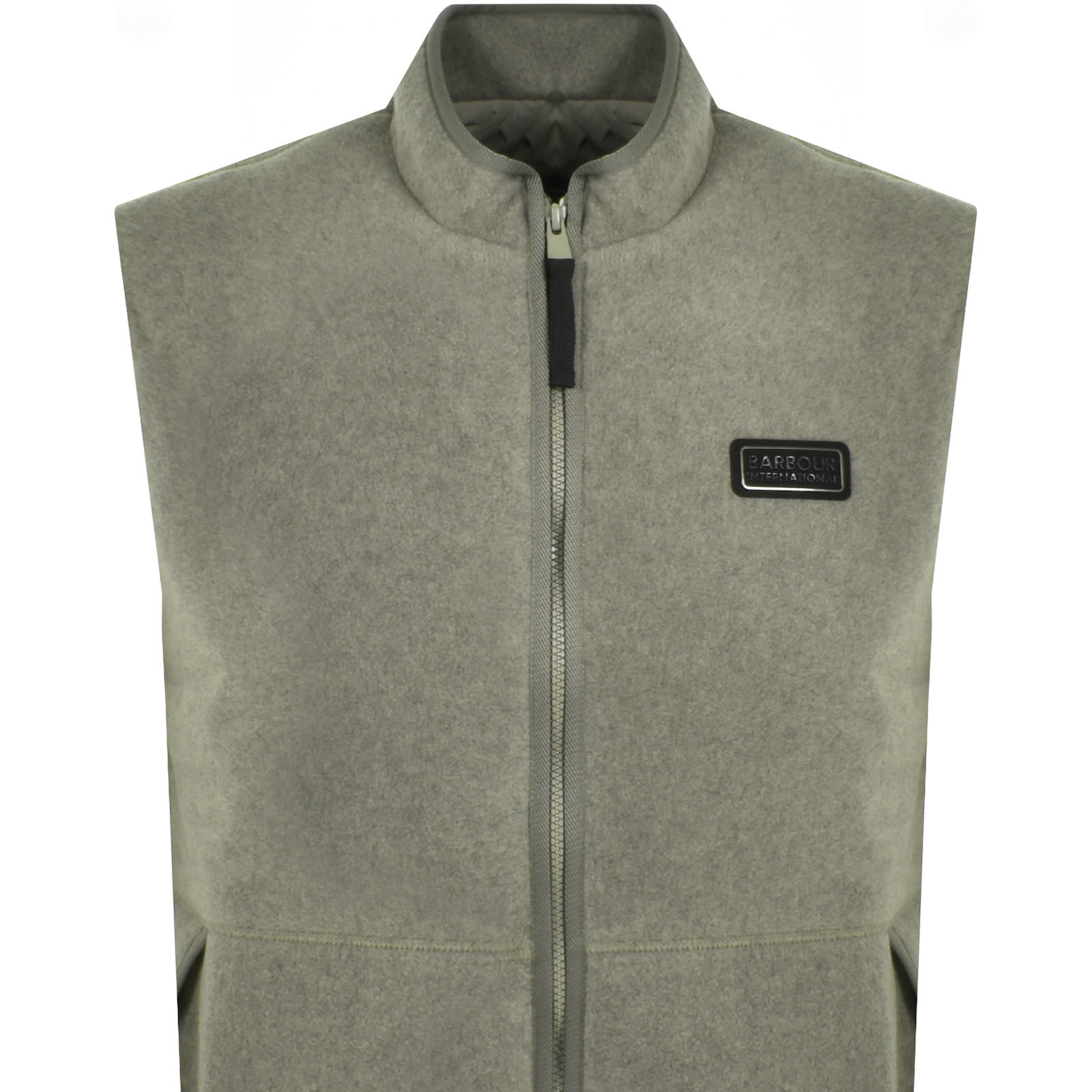 Shop Barbour International Ellesmere Gilet Khaki