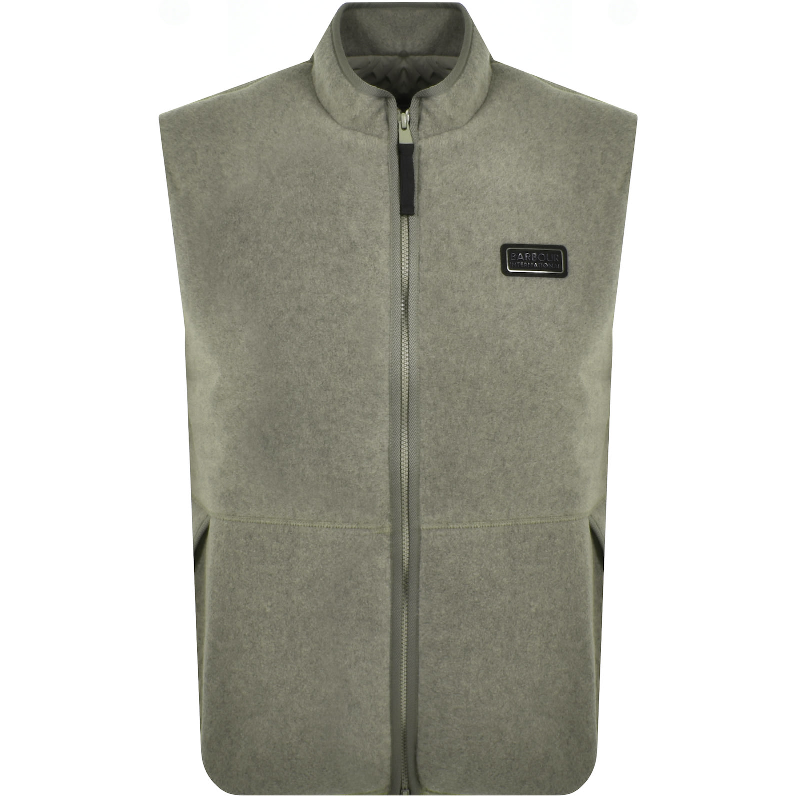 Shop Barbour International Ellesmere Gilet Khaki