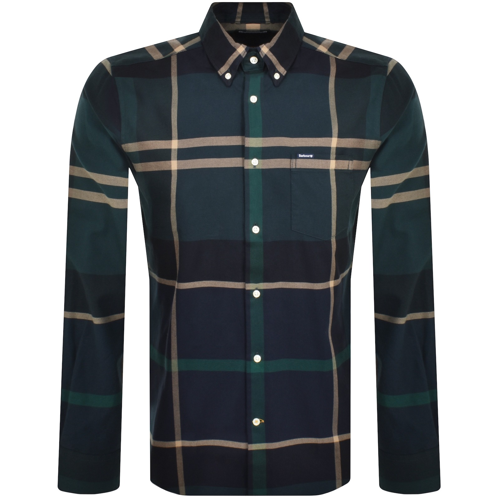 BARBOUR BARBOUR DUNOON CHECK LONG SLEEVED SHIRT GREEN