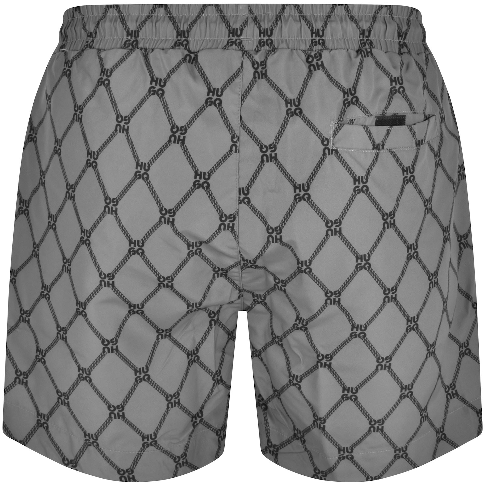 Shop Hugo Sone Swim Shorts Grey