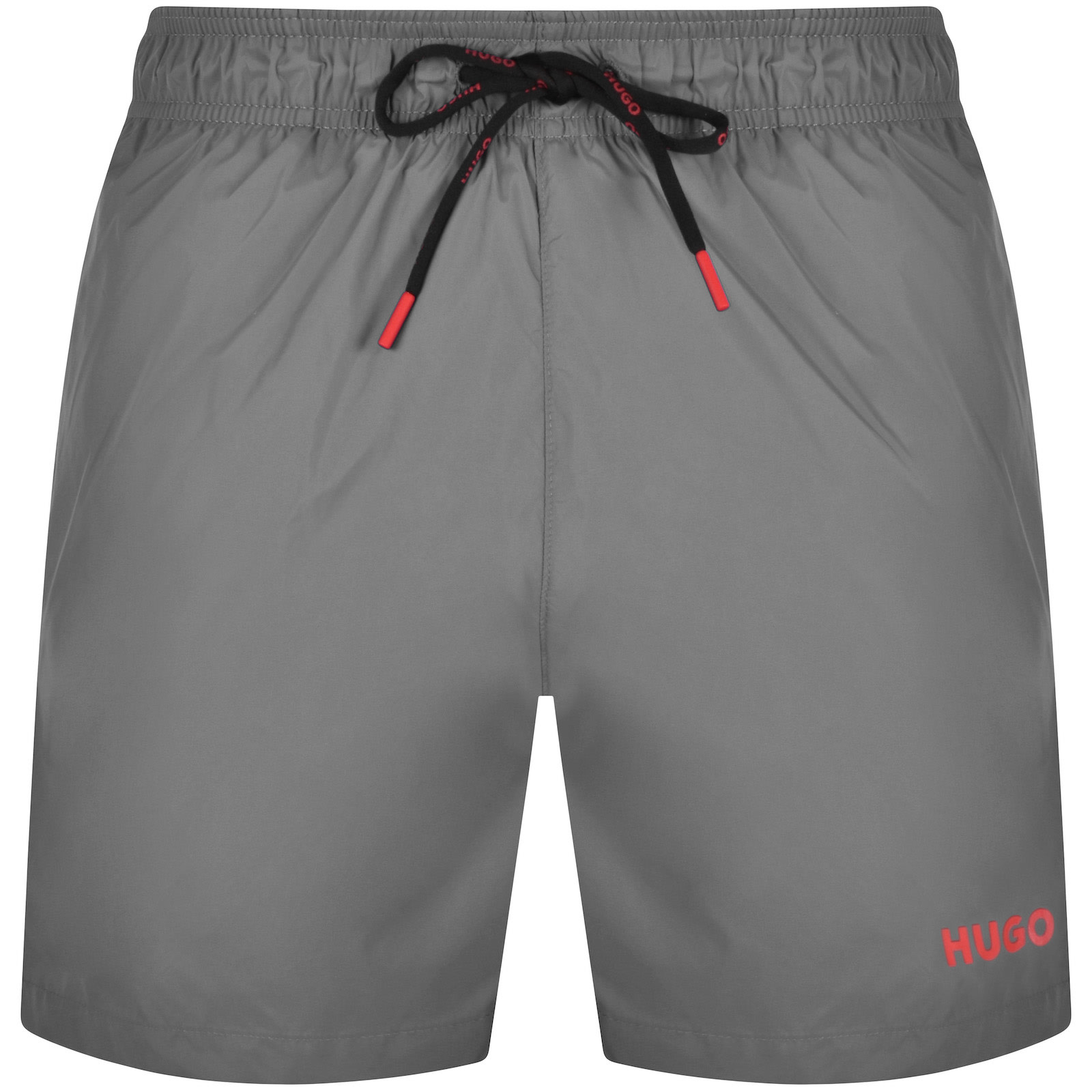 Shop Hugo Hati Swim Shorts Grey