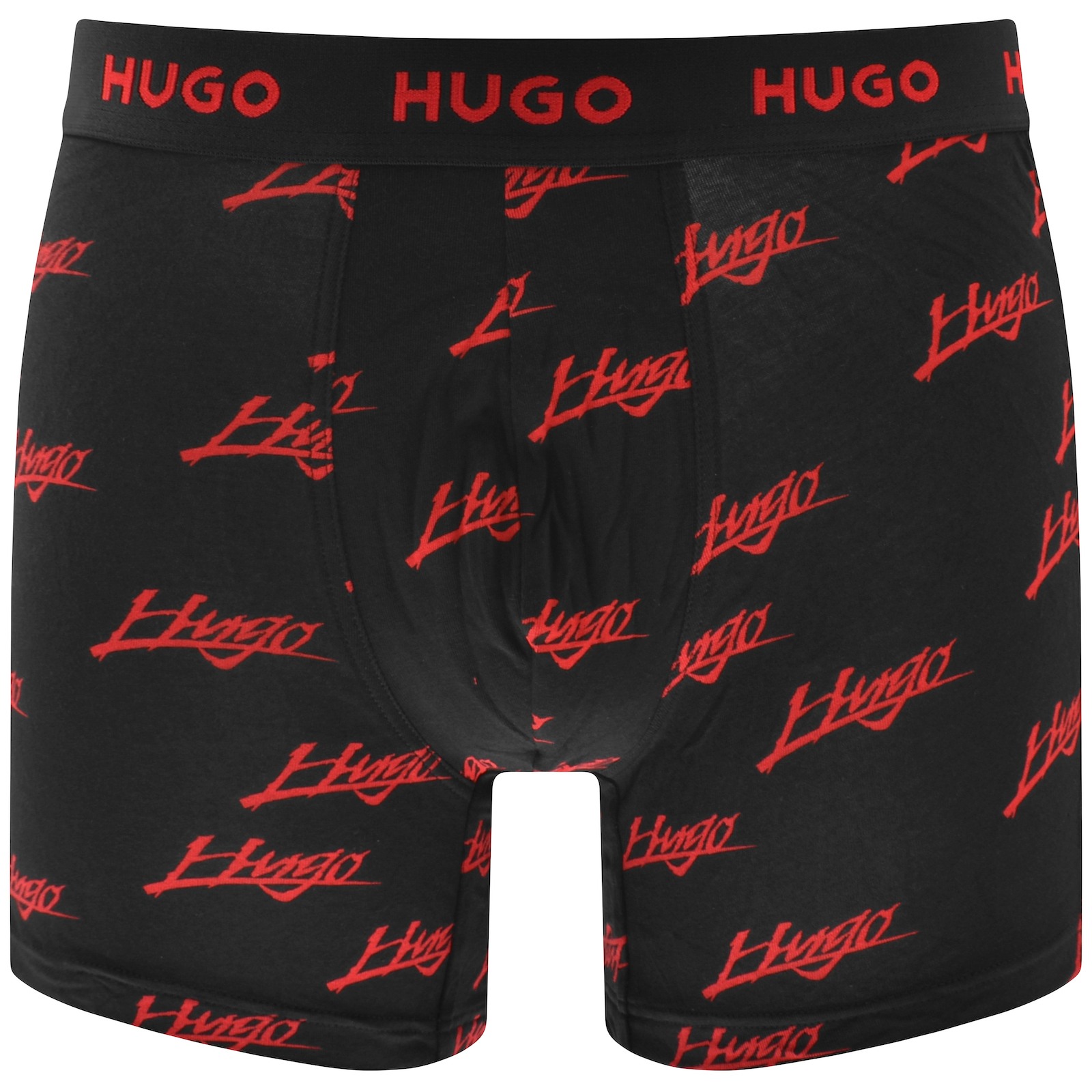 Shop Hugo Underwear 3 Pack Boxer Briefs In Black