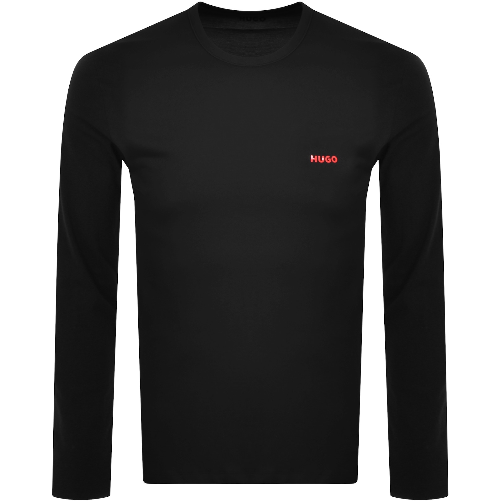 Shop Hugo 3 Pack Long Sleeve T Shirts Black