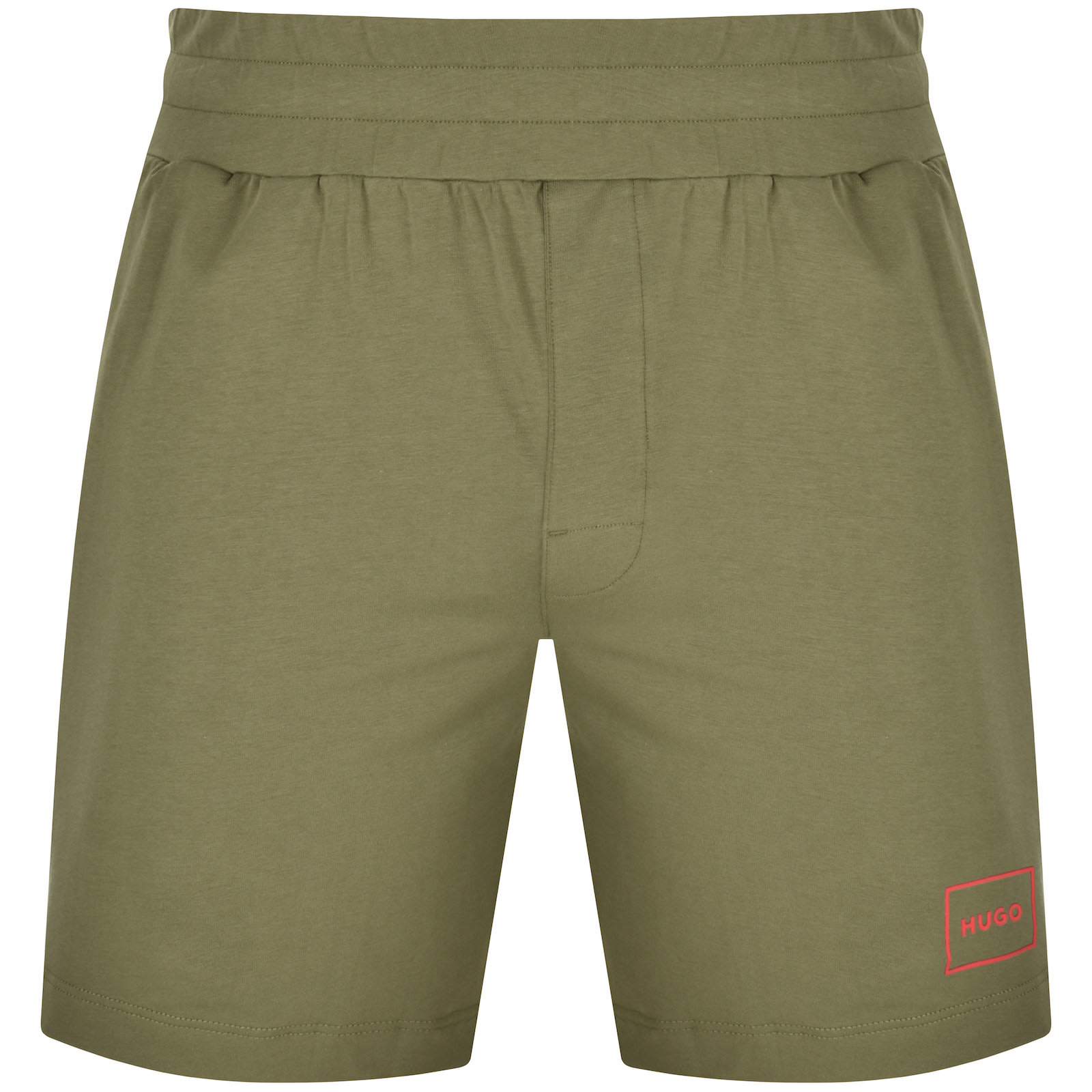 Shop Hugo Laze Shorts Green