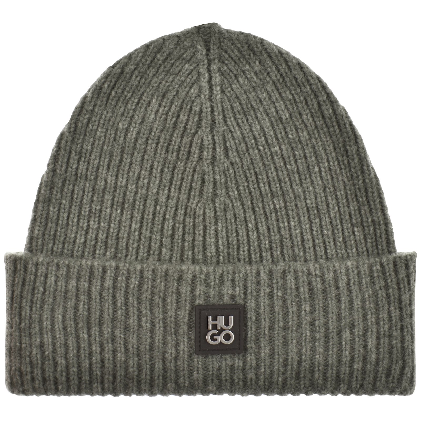 Hugo Boss Hugo Zaso Scarf And Beanie Gift Set Grey In Grey