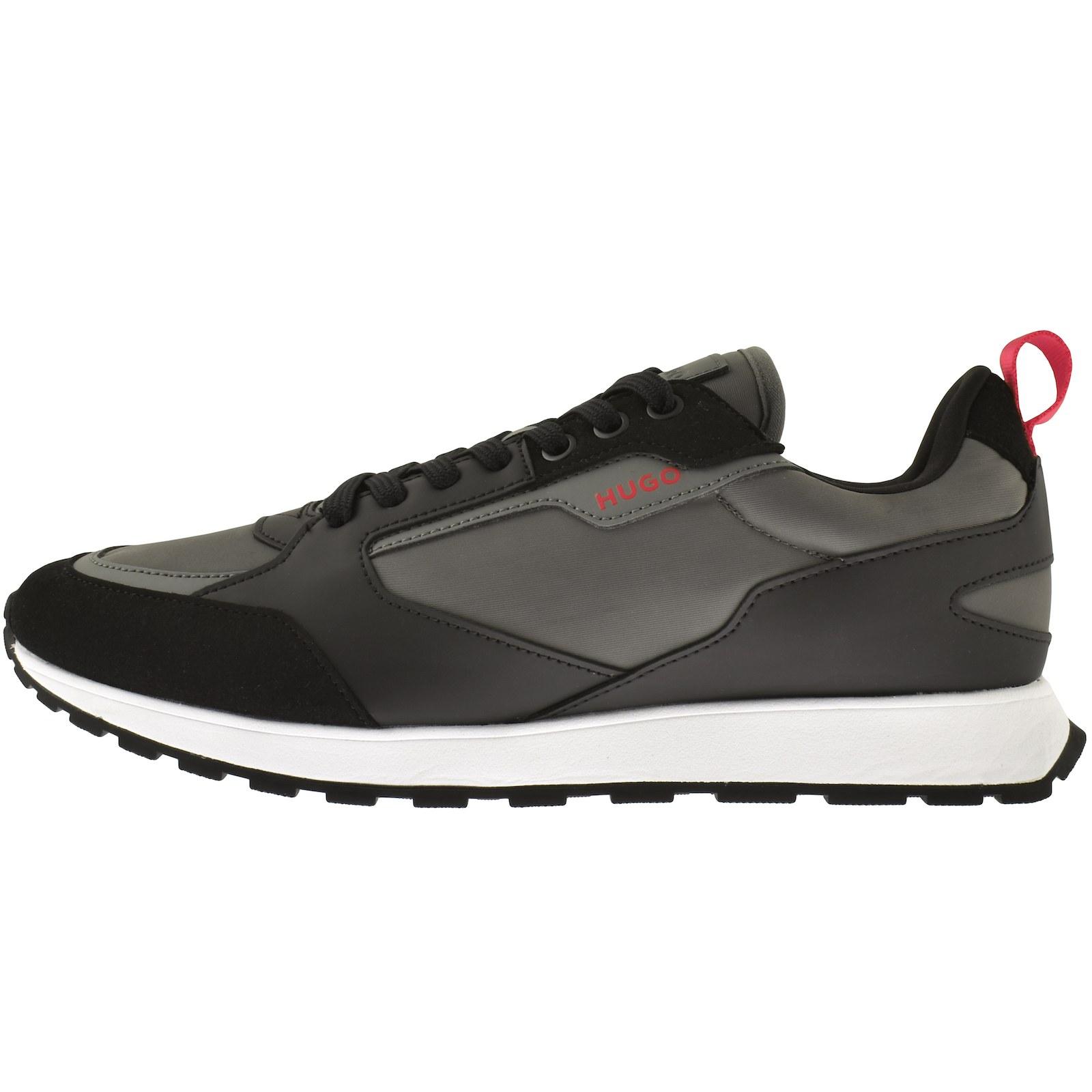 Shop Hugo Icelin Runn Trainers Grey