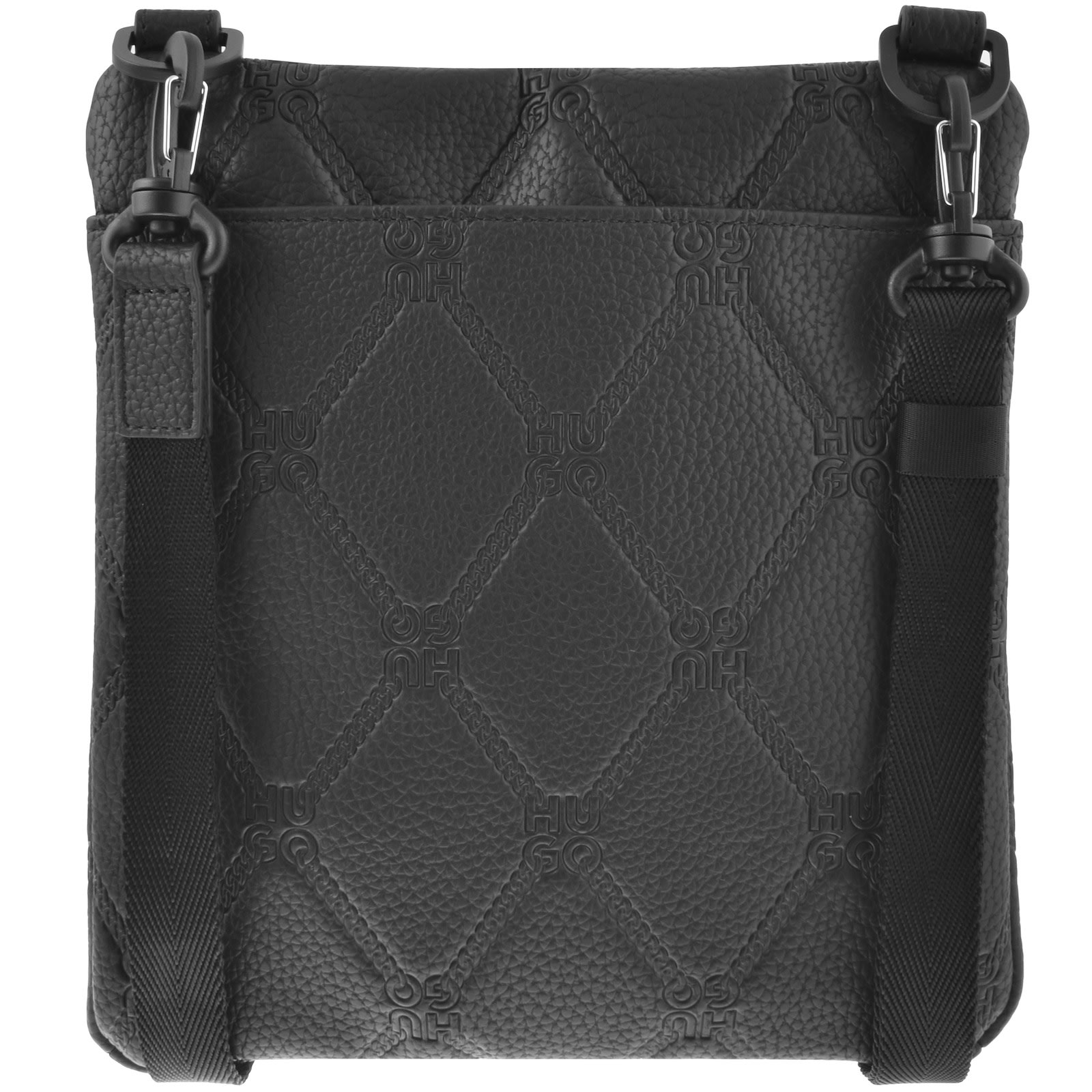 Shop Hugo Ethon Chain Envelope Bag Black