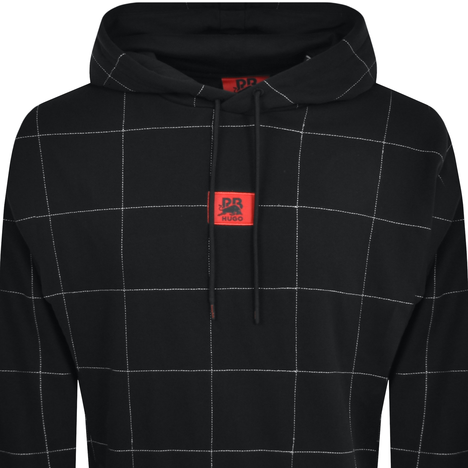 Hugo Boss Hugo X Rb Dally Hoodie Black In Black