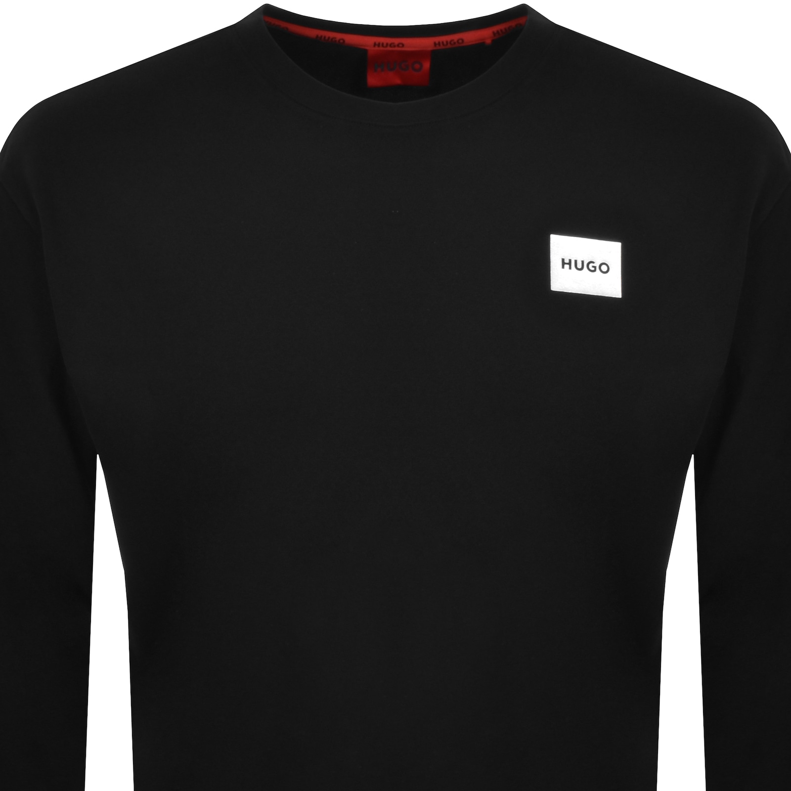 Shop Hugo Boss Hugo Loungewear Logo Sweatshirt Black