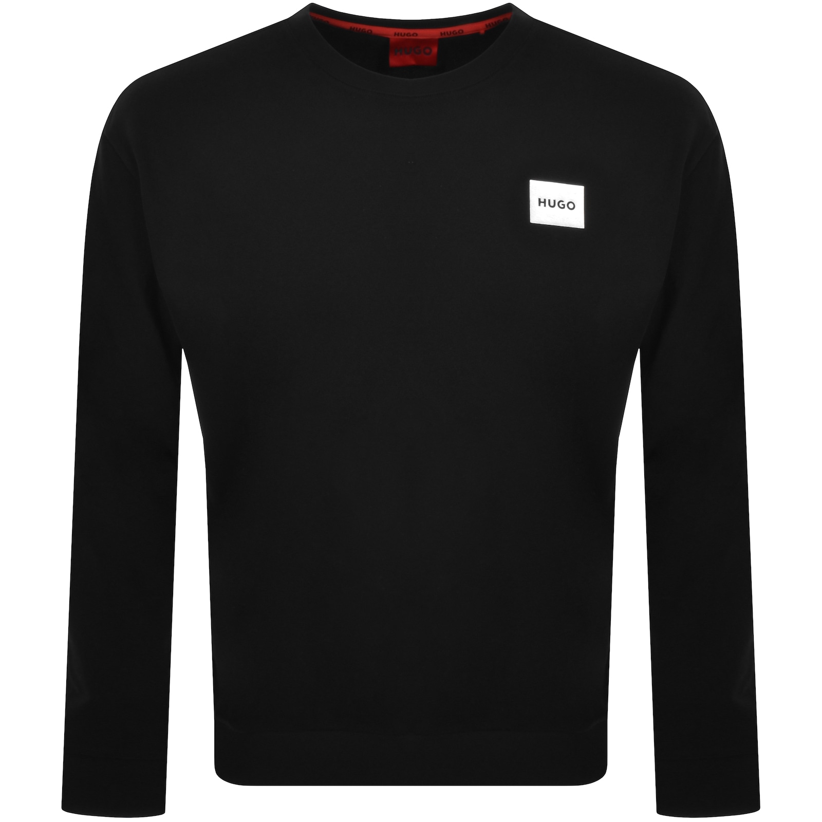 Shop Hugo Boss Hugo Loungewear Logo Sweatshirt Black