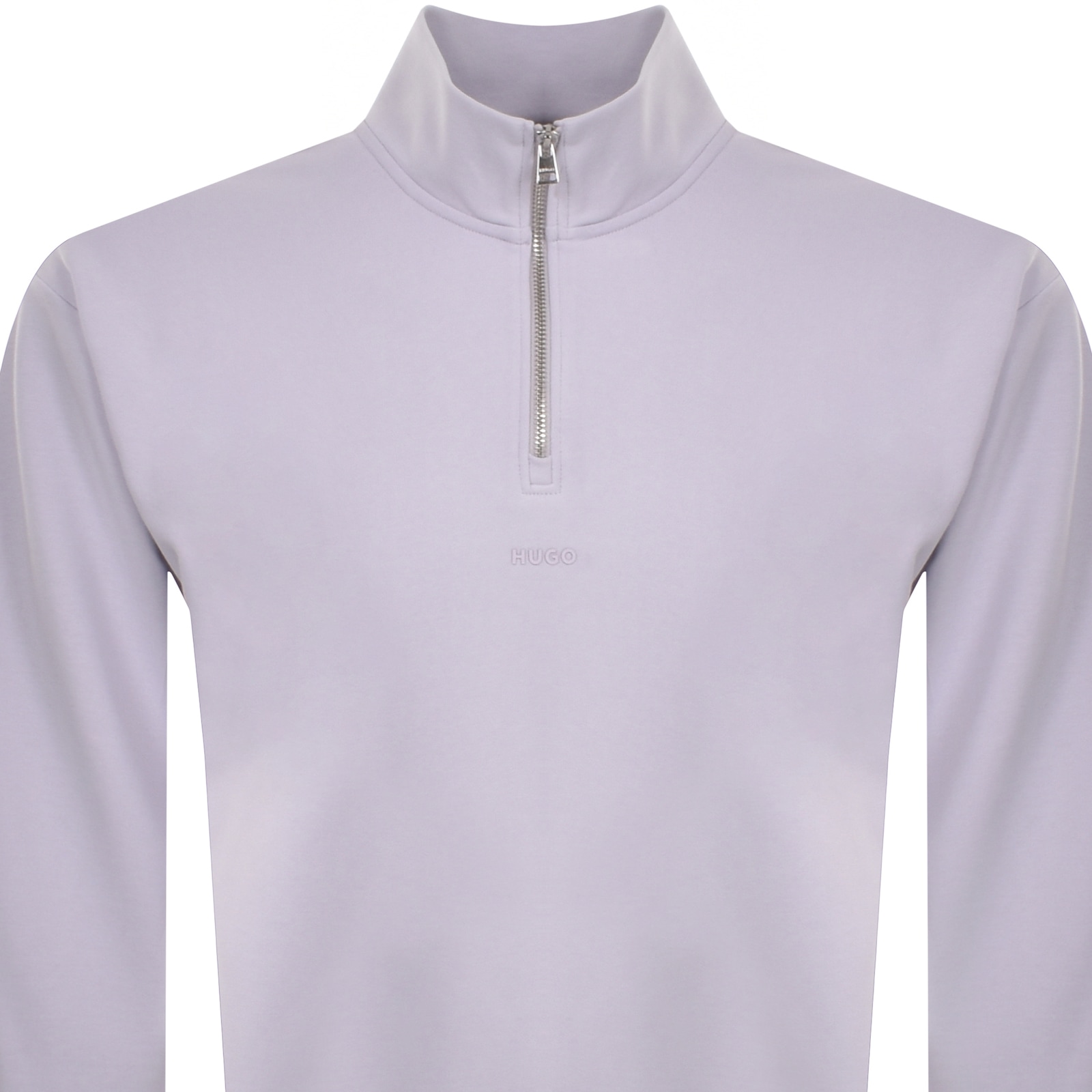 Hugo Boss Hugo Durty244 Sweatshirt Lilac In Lilac