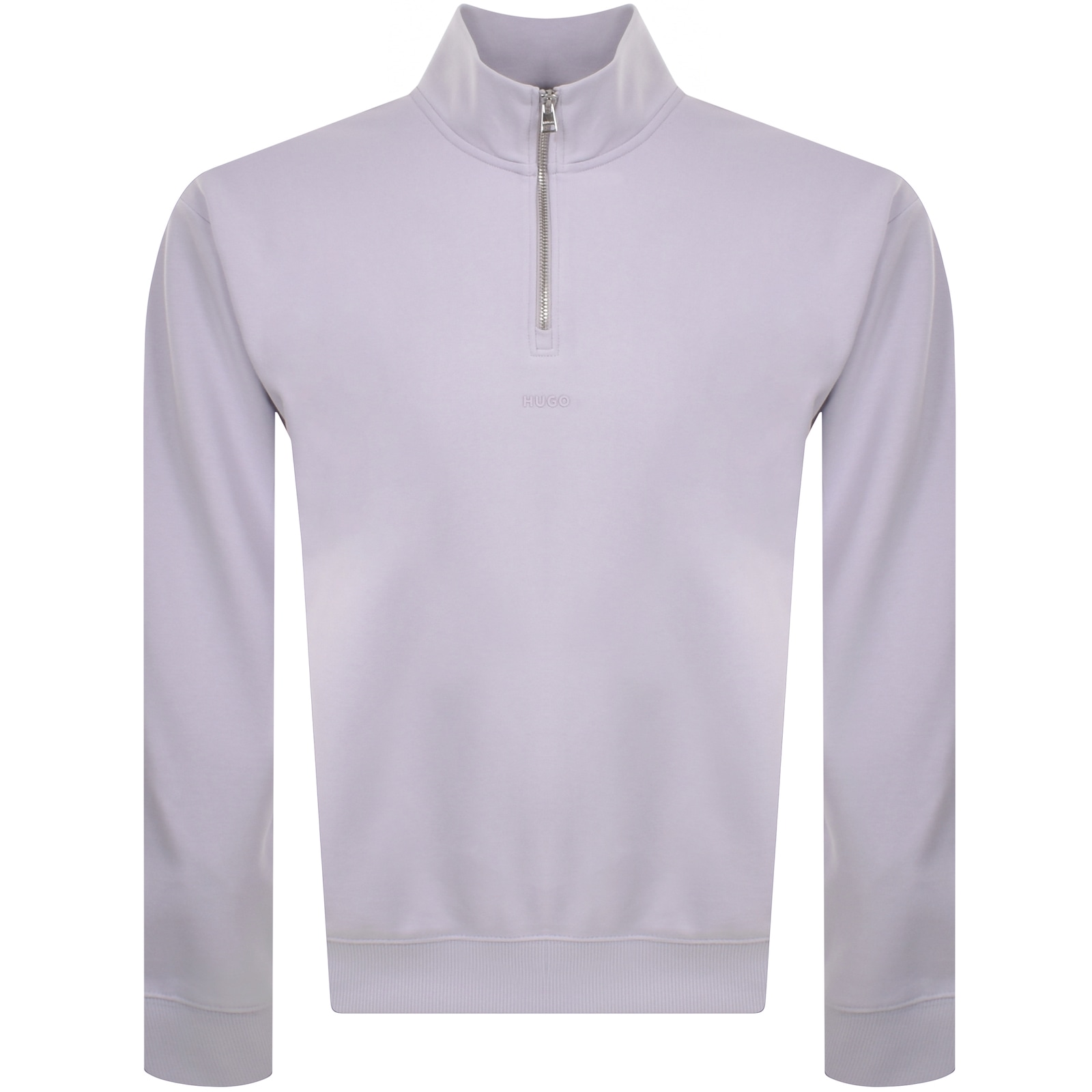 Hugo Boss Hugo Durty244 Sweatshirt Lilac In Lilac