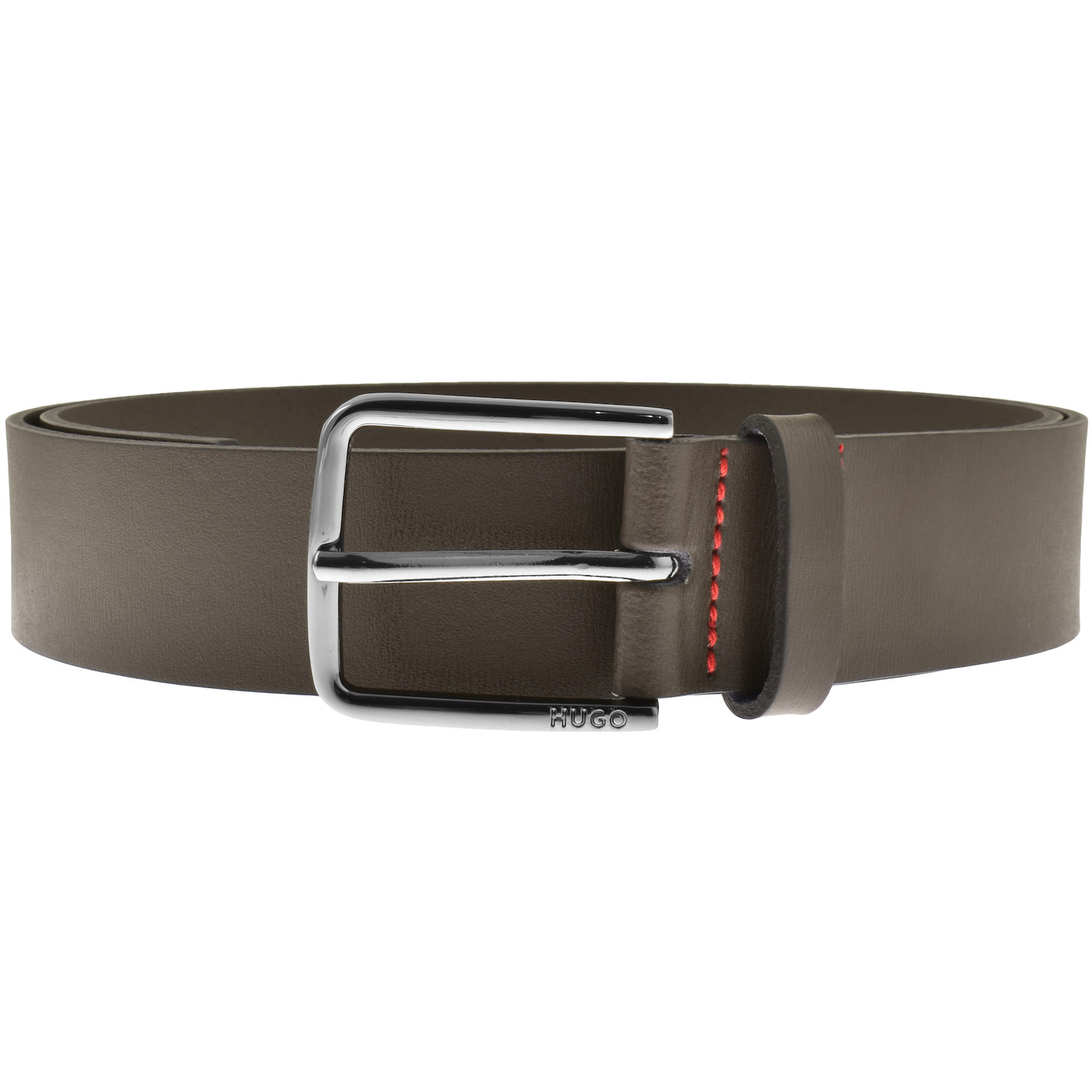 Shop Hugo Gerik Leather Belt Brown