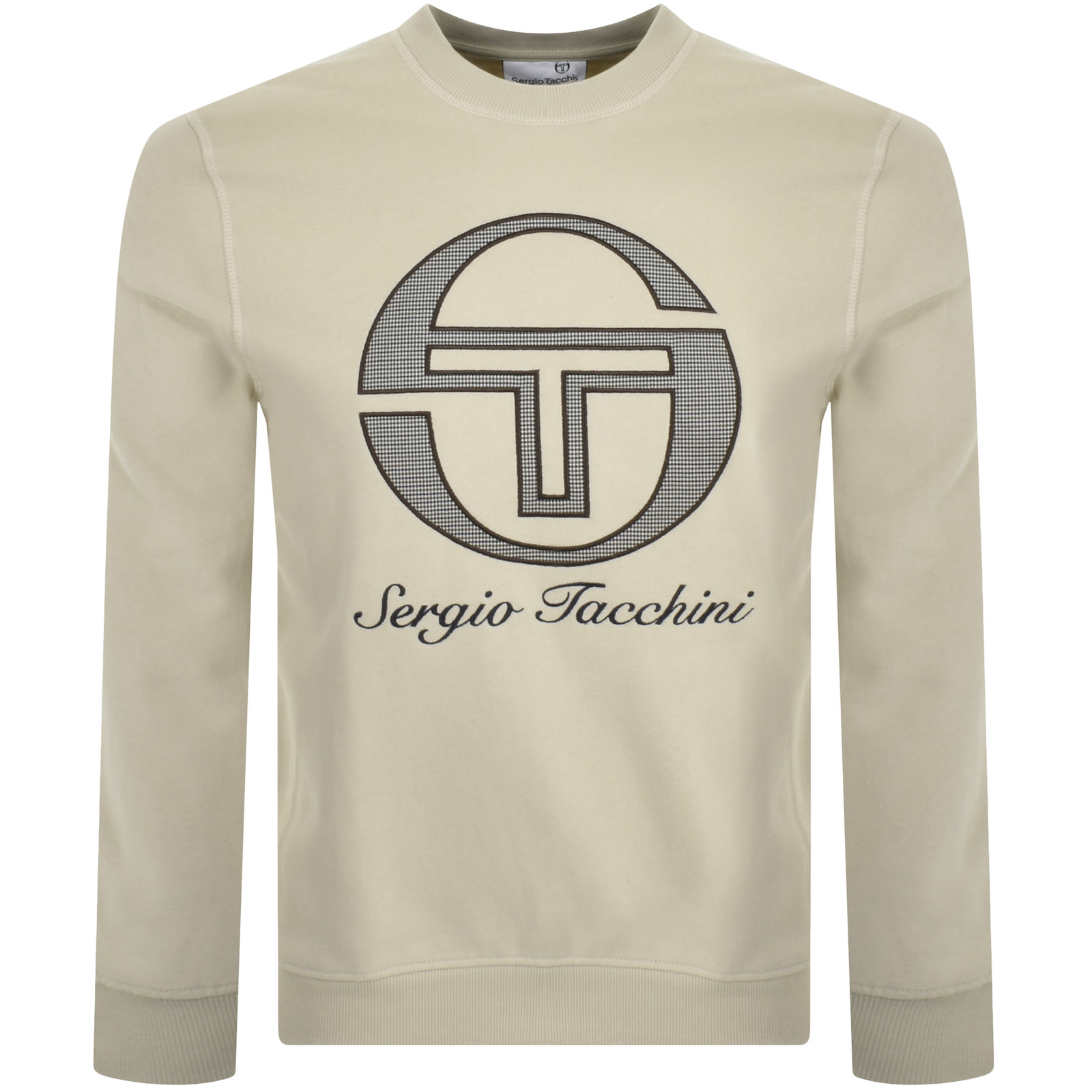 Shop Sergio Tacchini Cochet Sweatshirt Cream