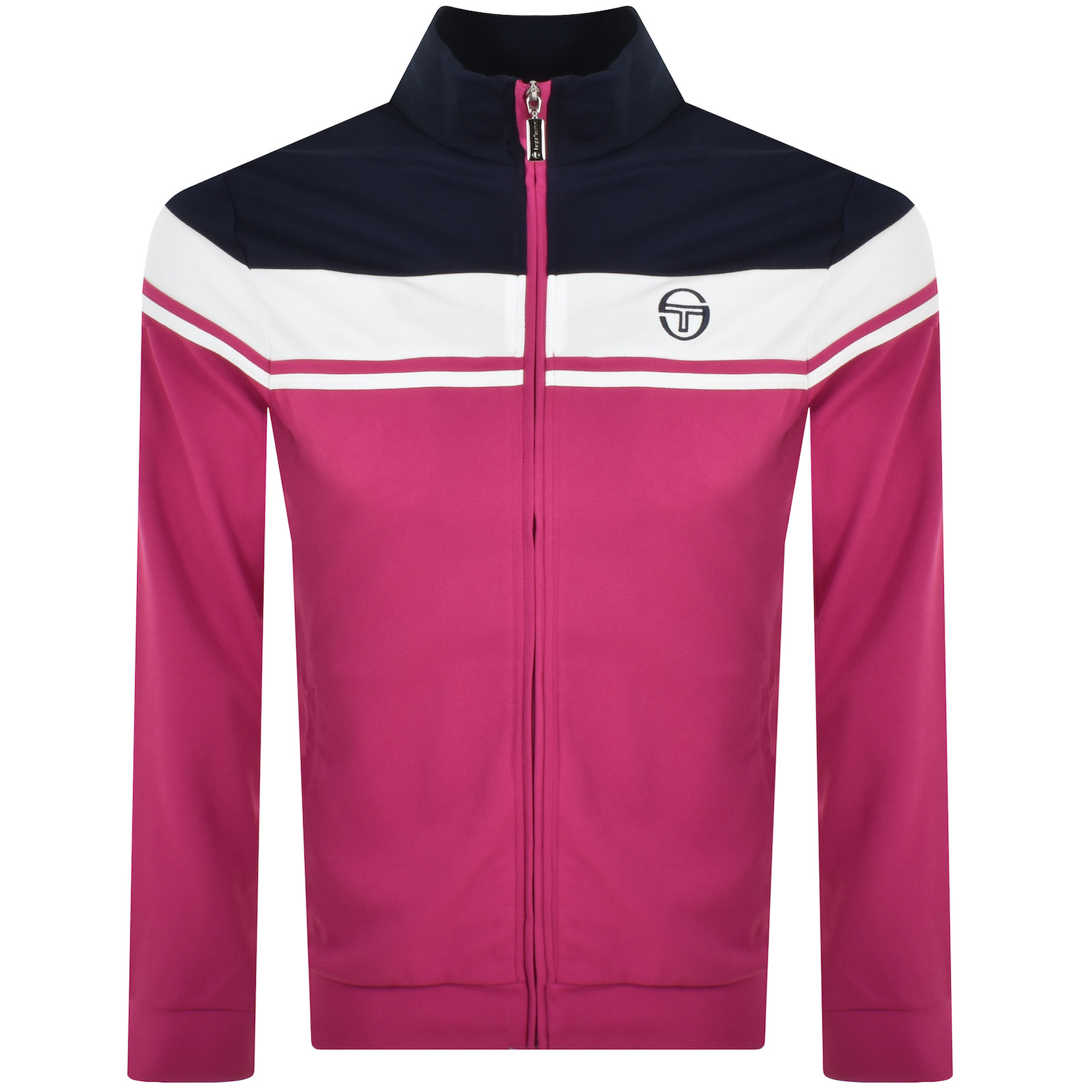 Shop Sergio Tacchini Damarindo Track Top Pink