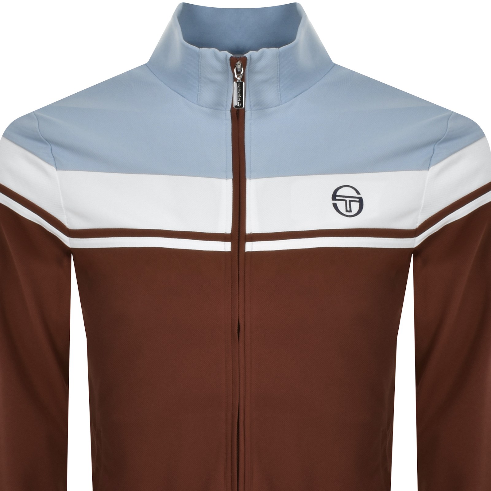 Shop Sergio Tacchini Damarindo Track Top Brown