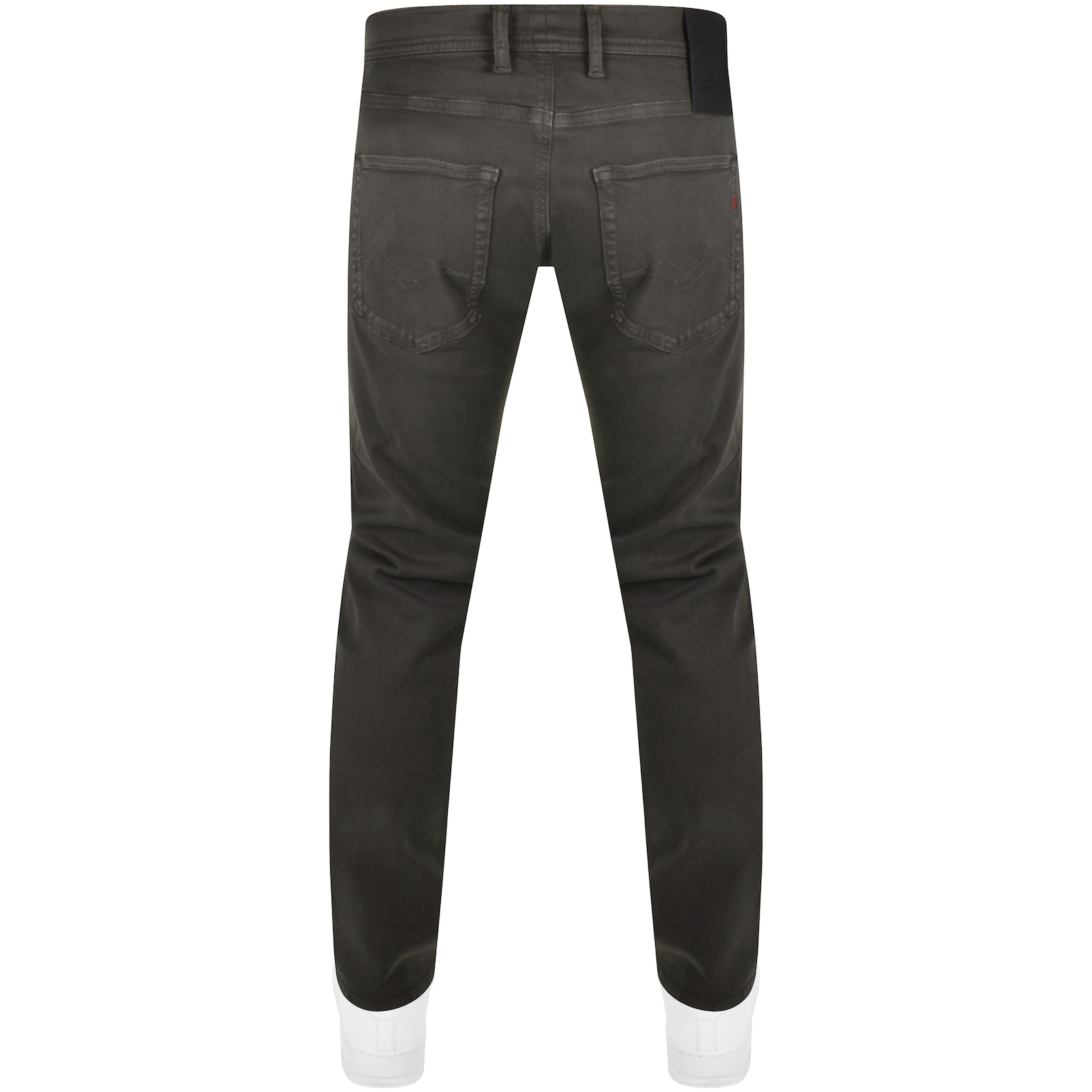 Shop Replay Grover Straight Fit Jeans Grey