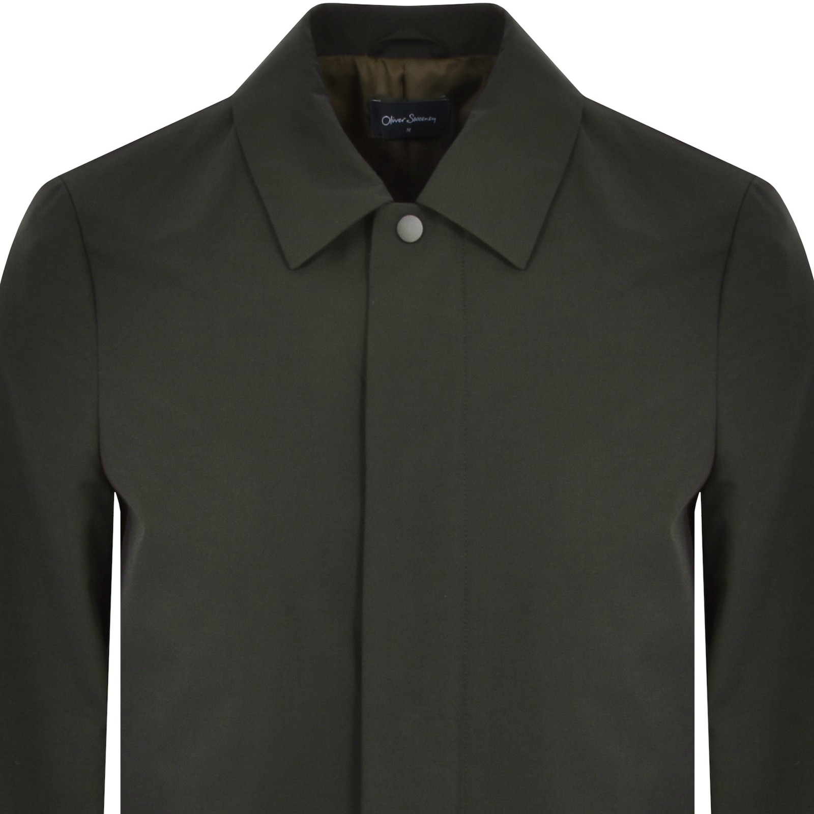 Oliver Sweeney Huntingfield Jacket Khaki In Khaki