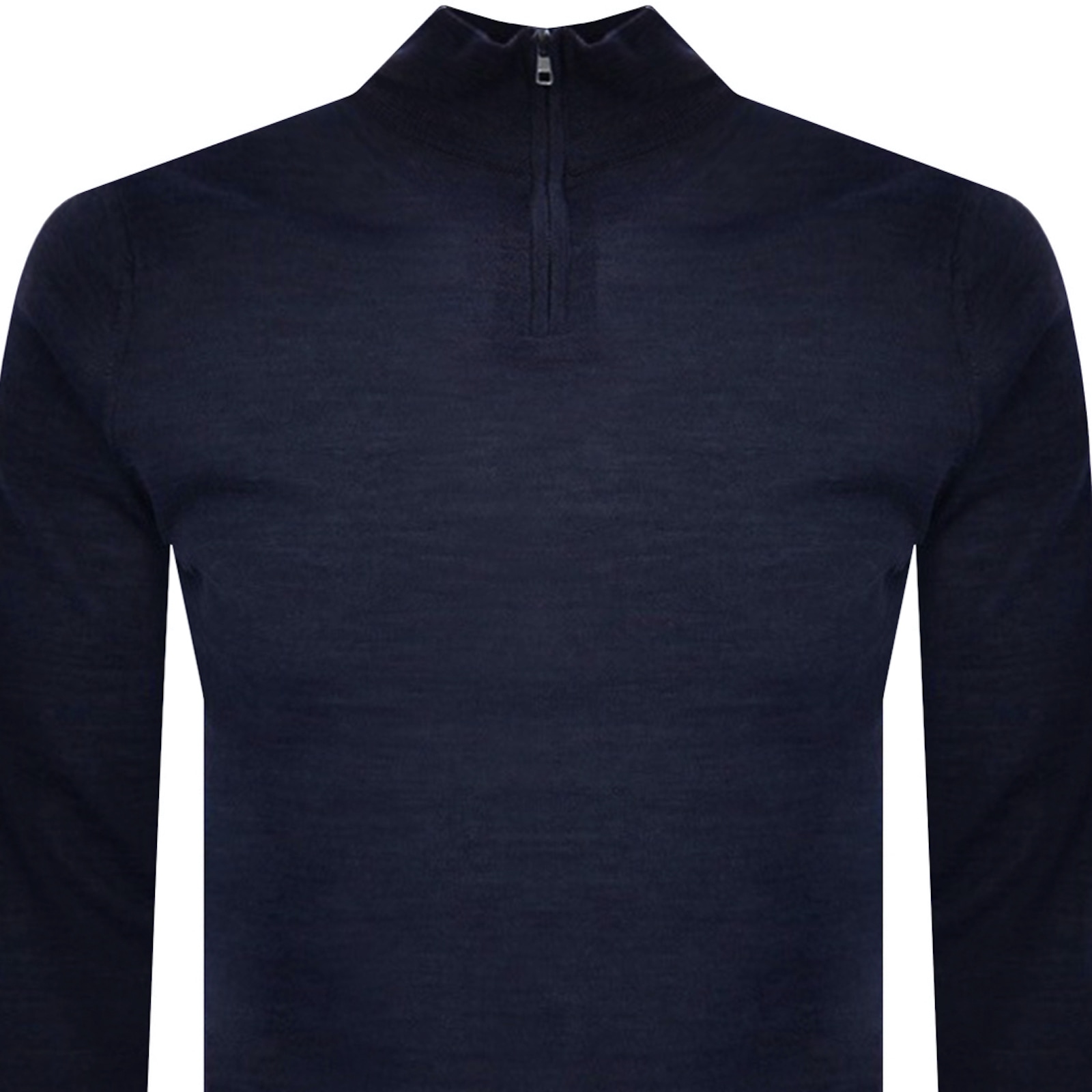 Oliver Sweeney Curragh Quarter Zip Jumper Navy In Navy
