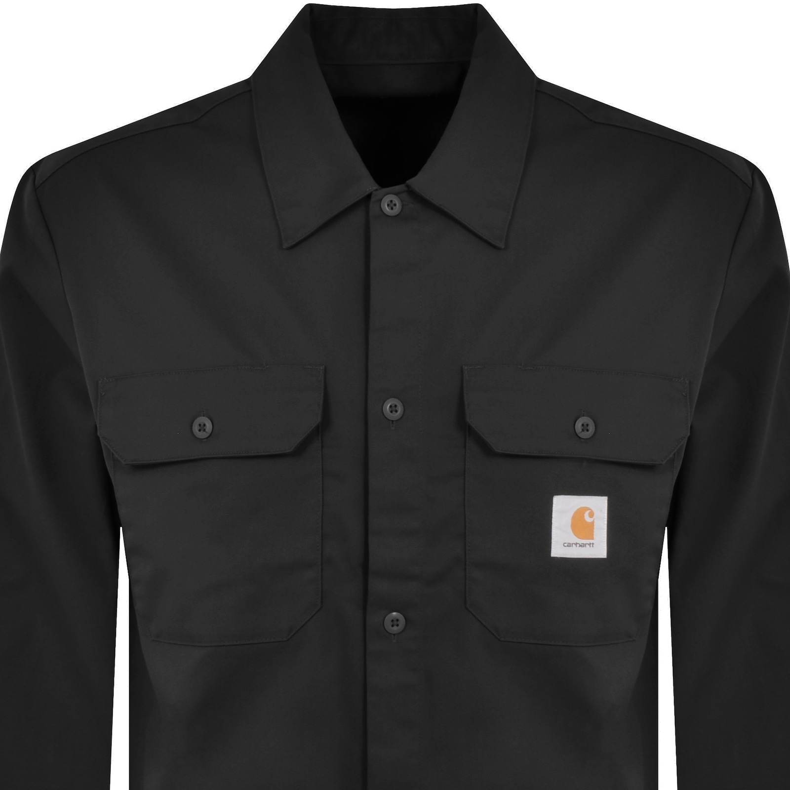 Shop Carhartt Wip Craft Long Sleeve Shirt Black