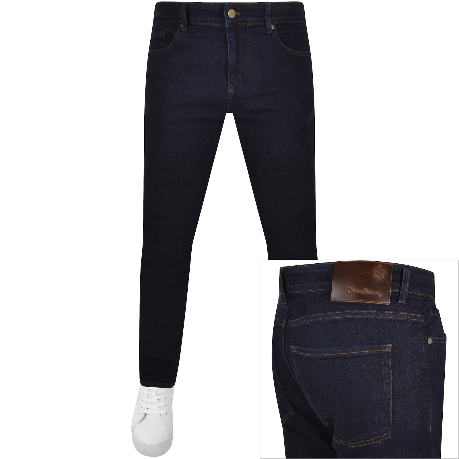 Shop Oliver Sweeney Navigli Slim Fit Stretch Jeans Blue