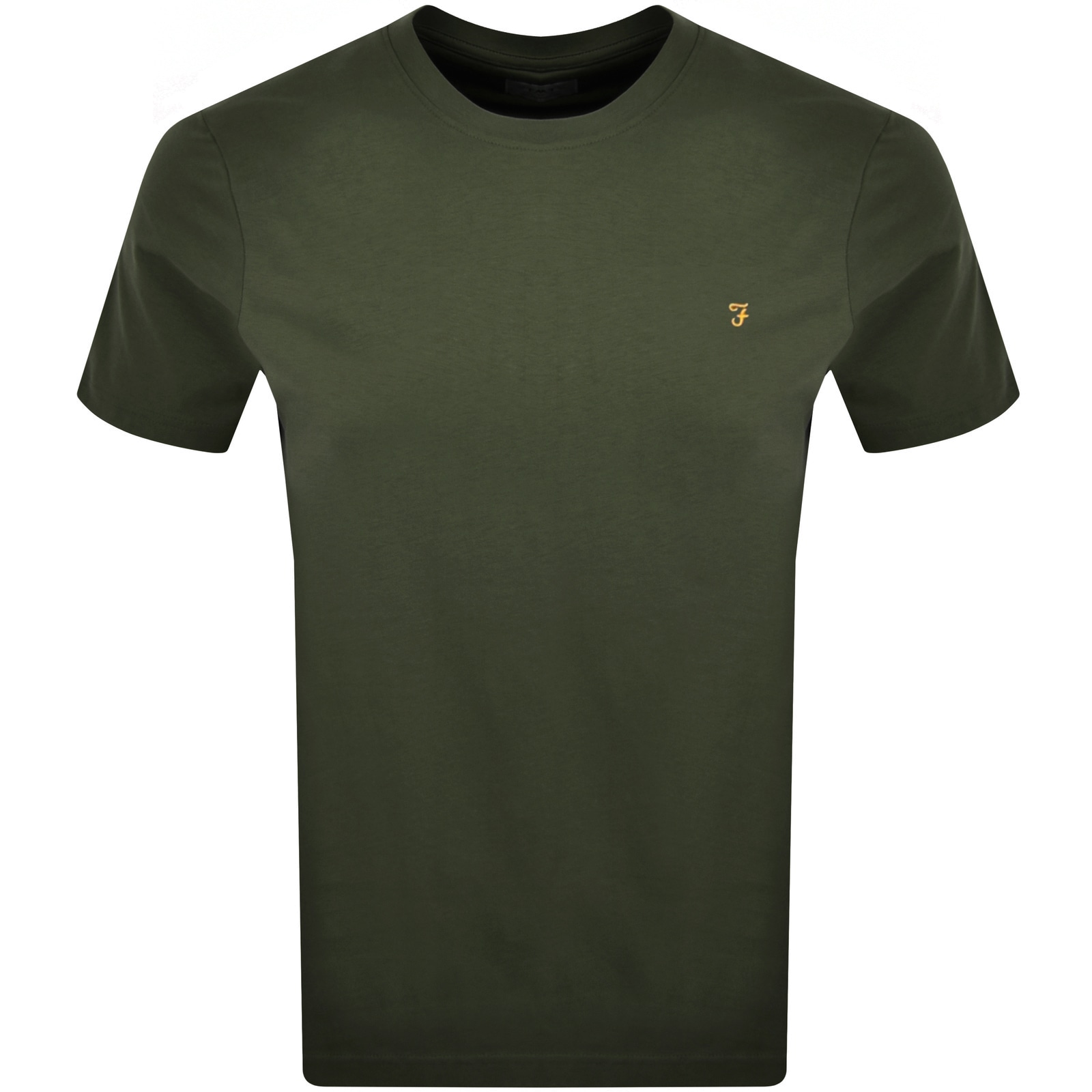 Shop Farah Vintage Danny T Shirt Green