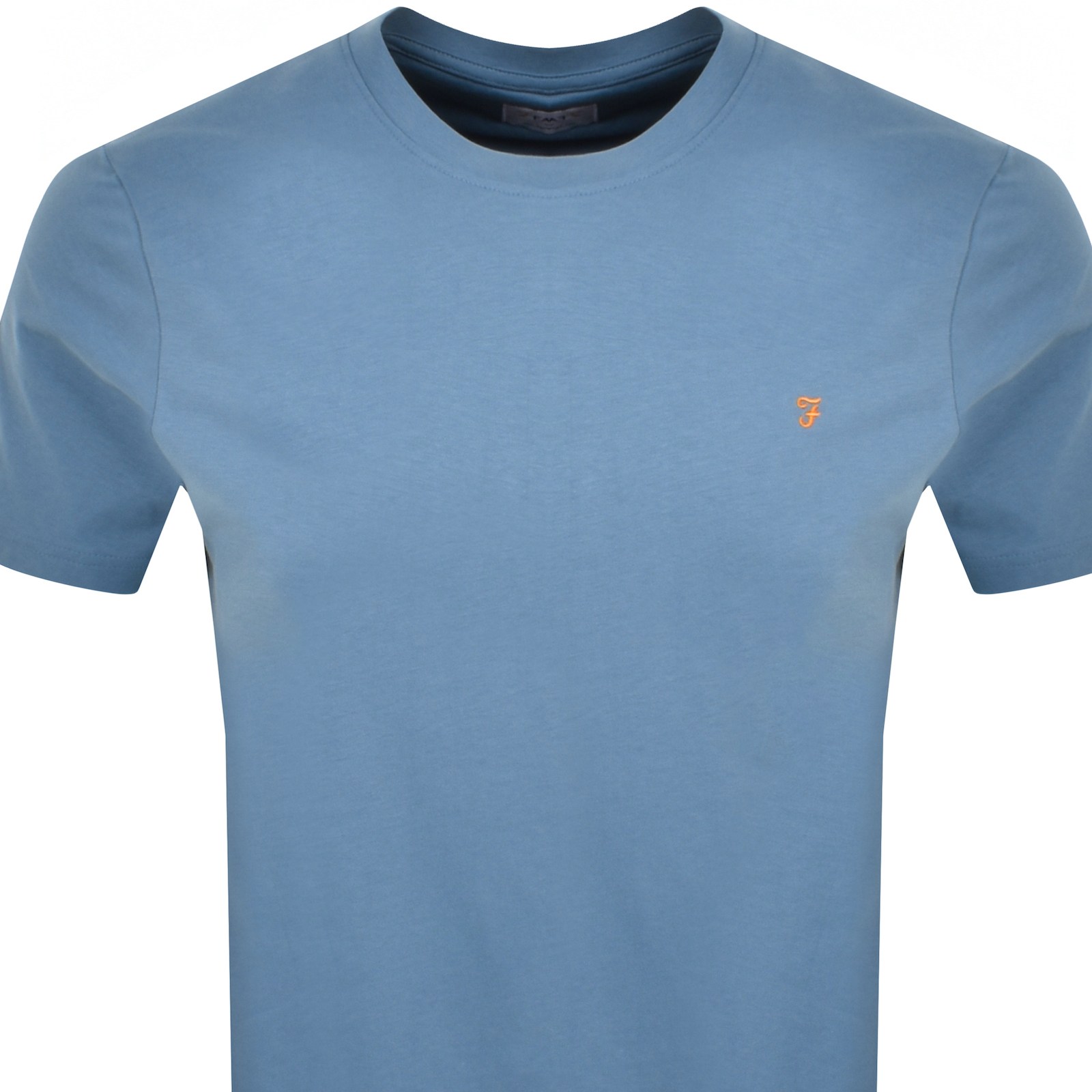 Shop Farah Vintage Danny T Shirt Blue