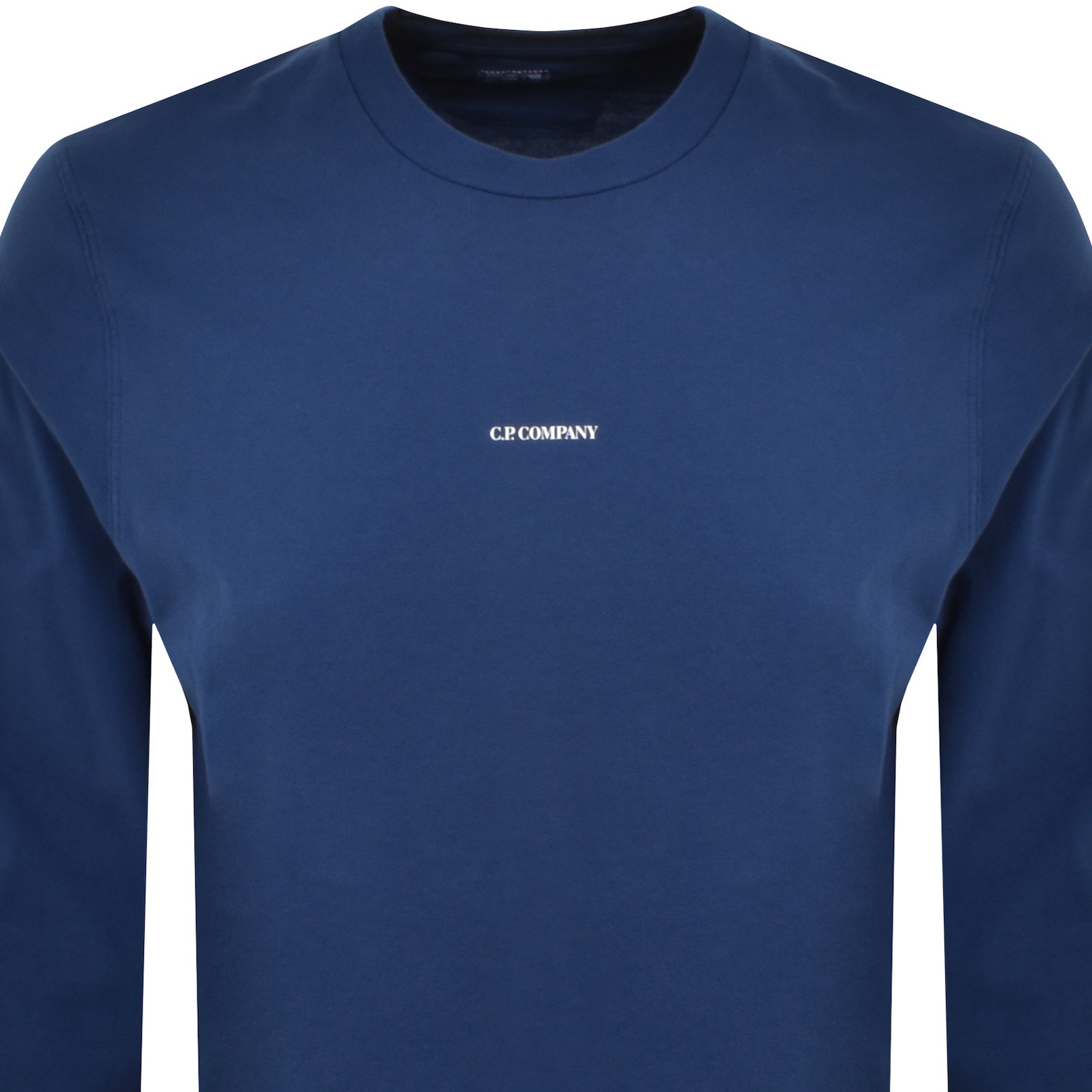 Shop C P Company Cp Company Logo T Shirt Blue