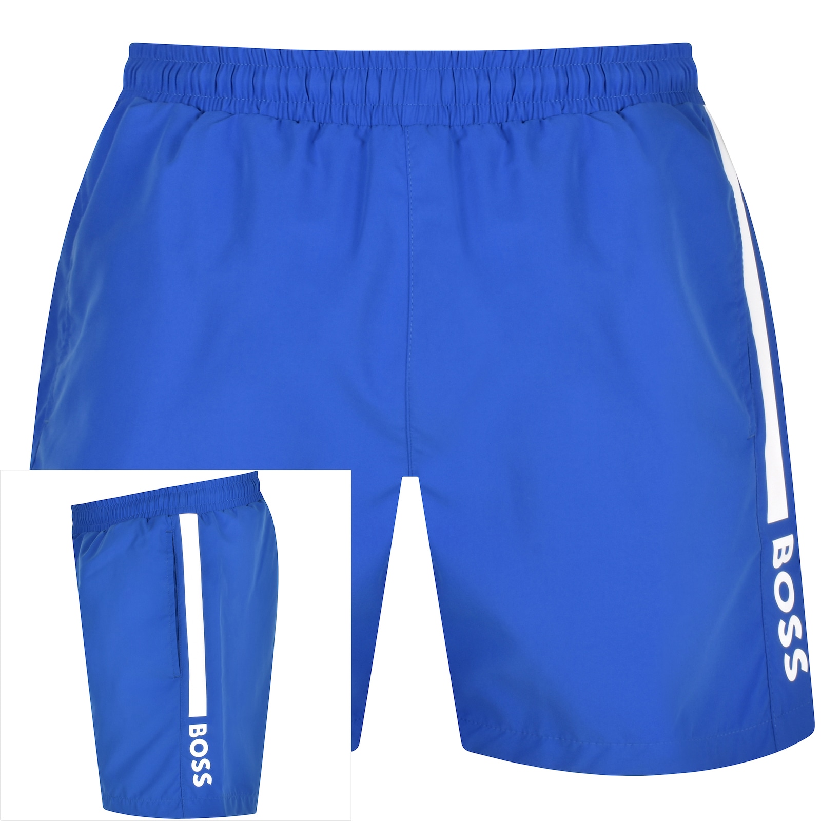 Shop Boss Business Boss Dolphin Swim Shorts Blue